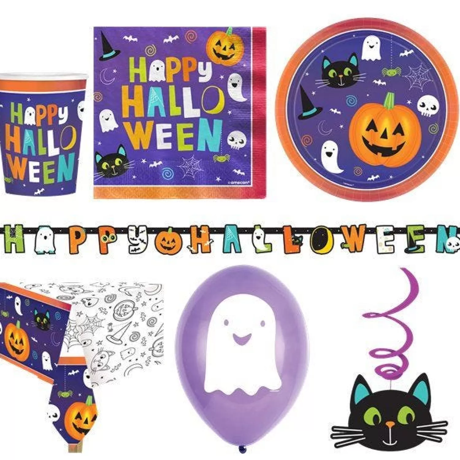 Halloween Friends - Deluxe Party Pack For 16<Party Delights Cheap