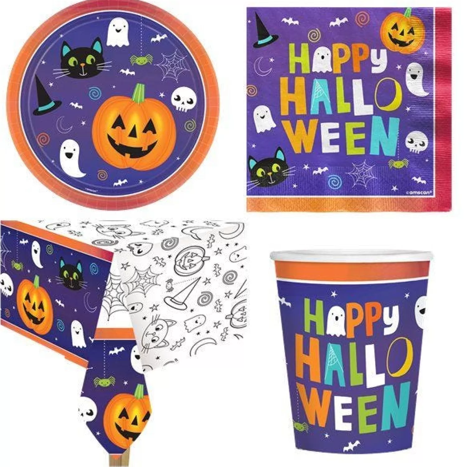 Halloween Friends - Value Party Pack For 8<Party Delights Clearance