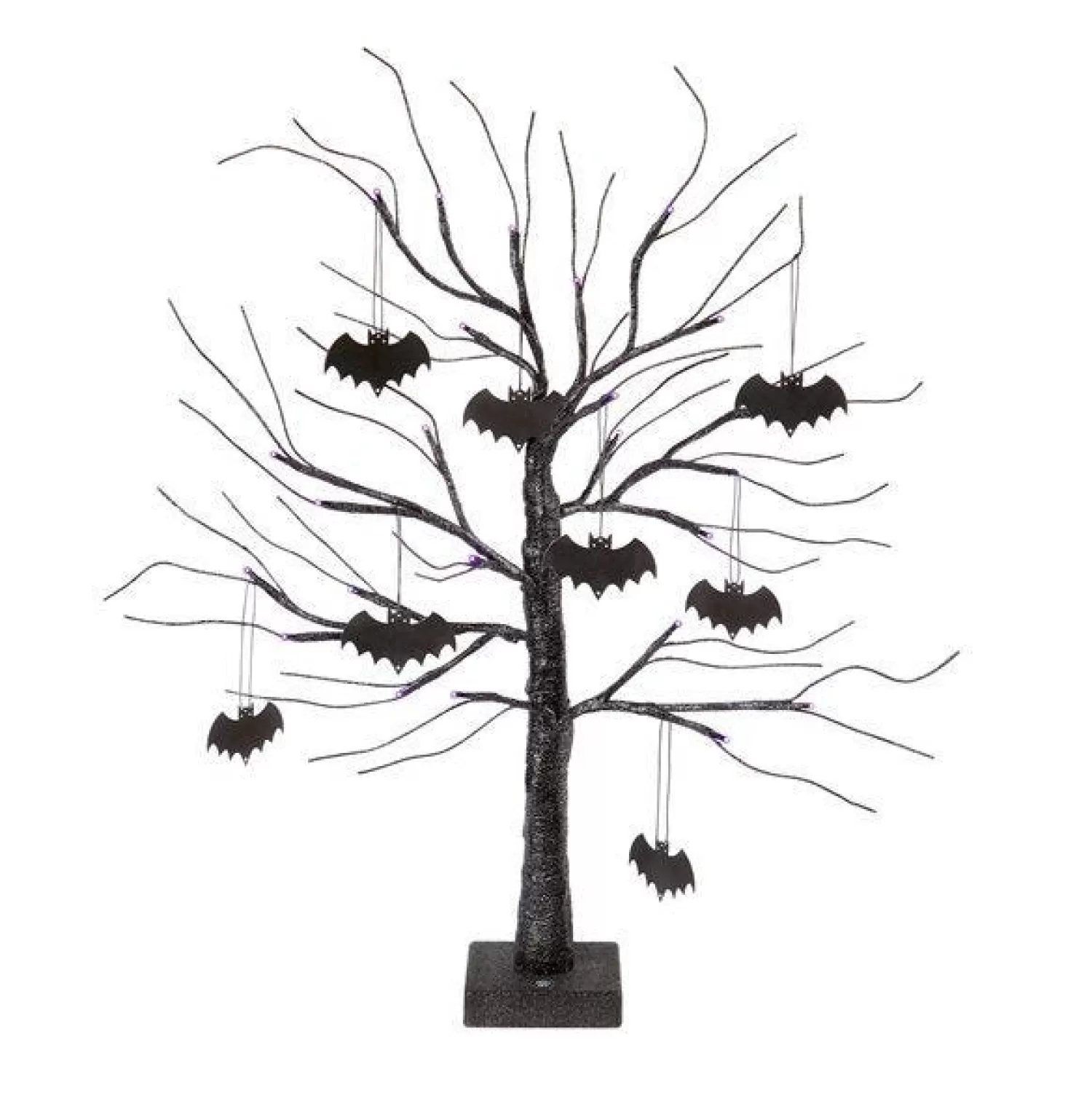 Halloween Tree With Metal Bats - 68Cm<Party Delights Clearance