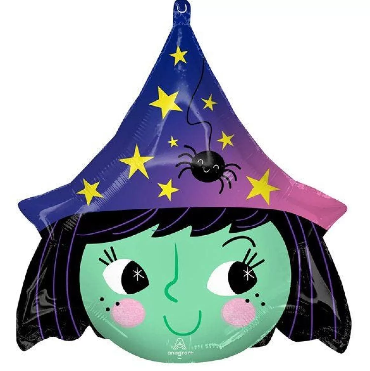 Halloween Witch Supershape Balloon - 19" Foil<Party Delights Flash Sale