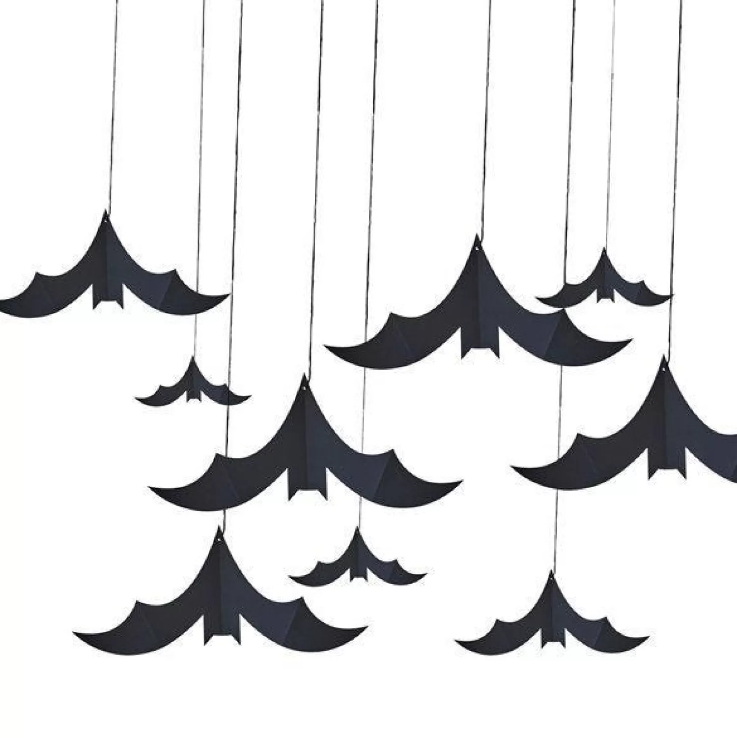 Hanging Bats (8Pk)<Party Delights Clearance