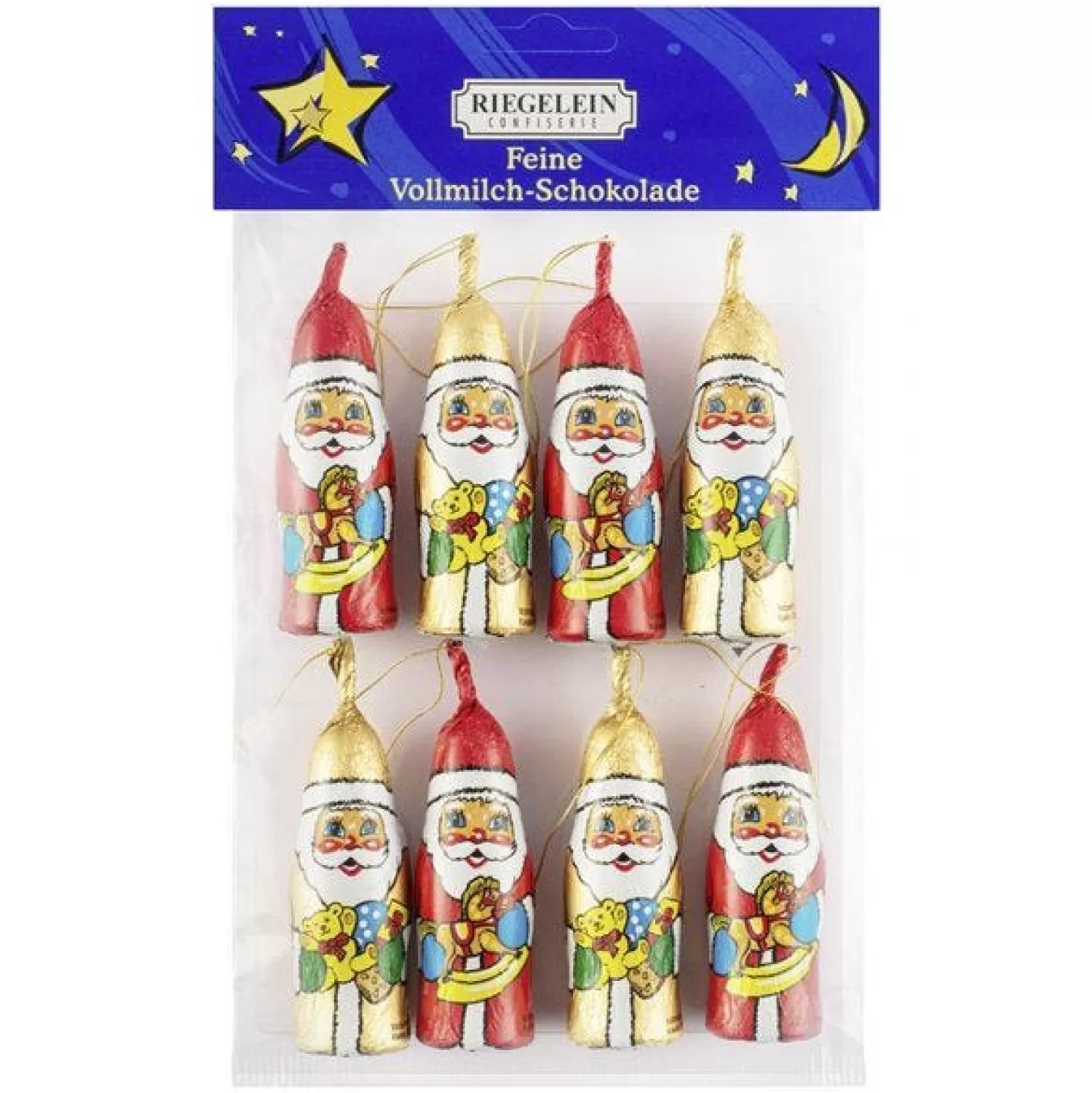 Hanging Chocolate Santas - 100G<Party Delights Flash Sale