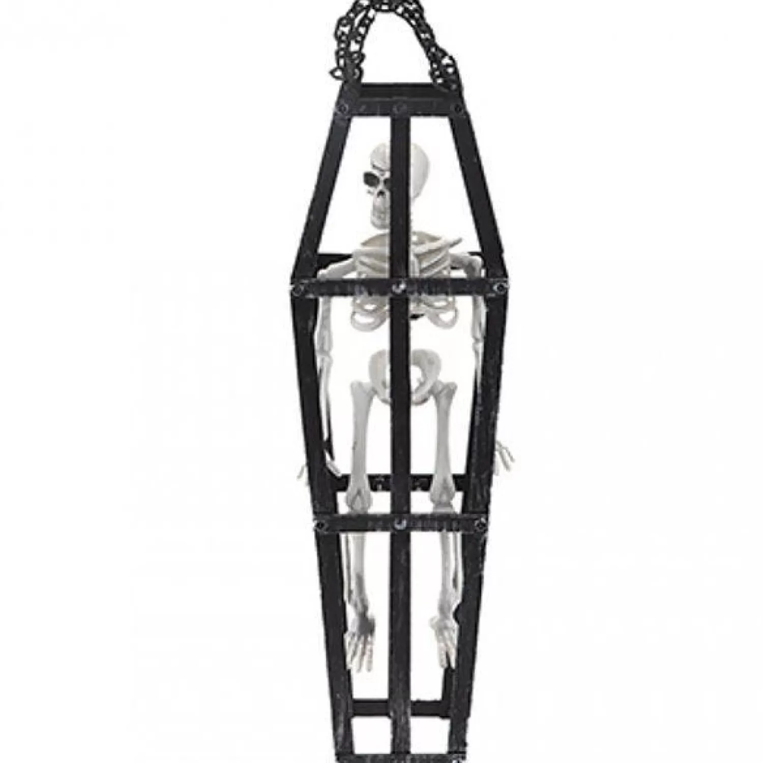 Hanging Skeleton Coffin - 40Cm<Party Delights Store