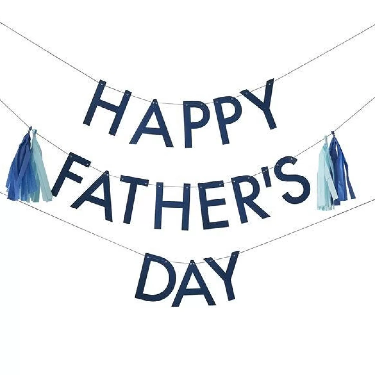 Flash Sale Party Delights Happy Father's Day Bunting