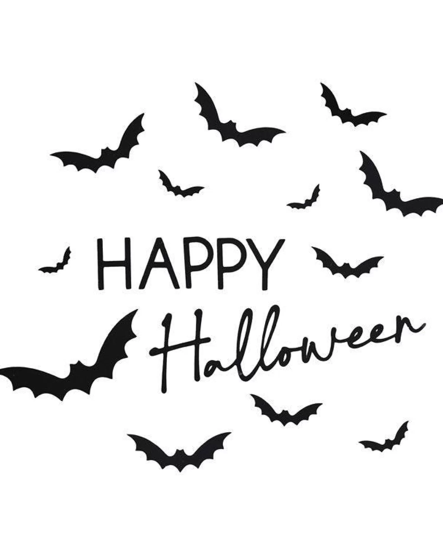 Happy Halloween Door Sticker<Party Delights Store