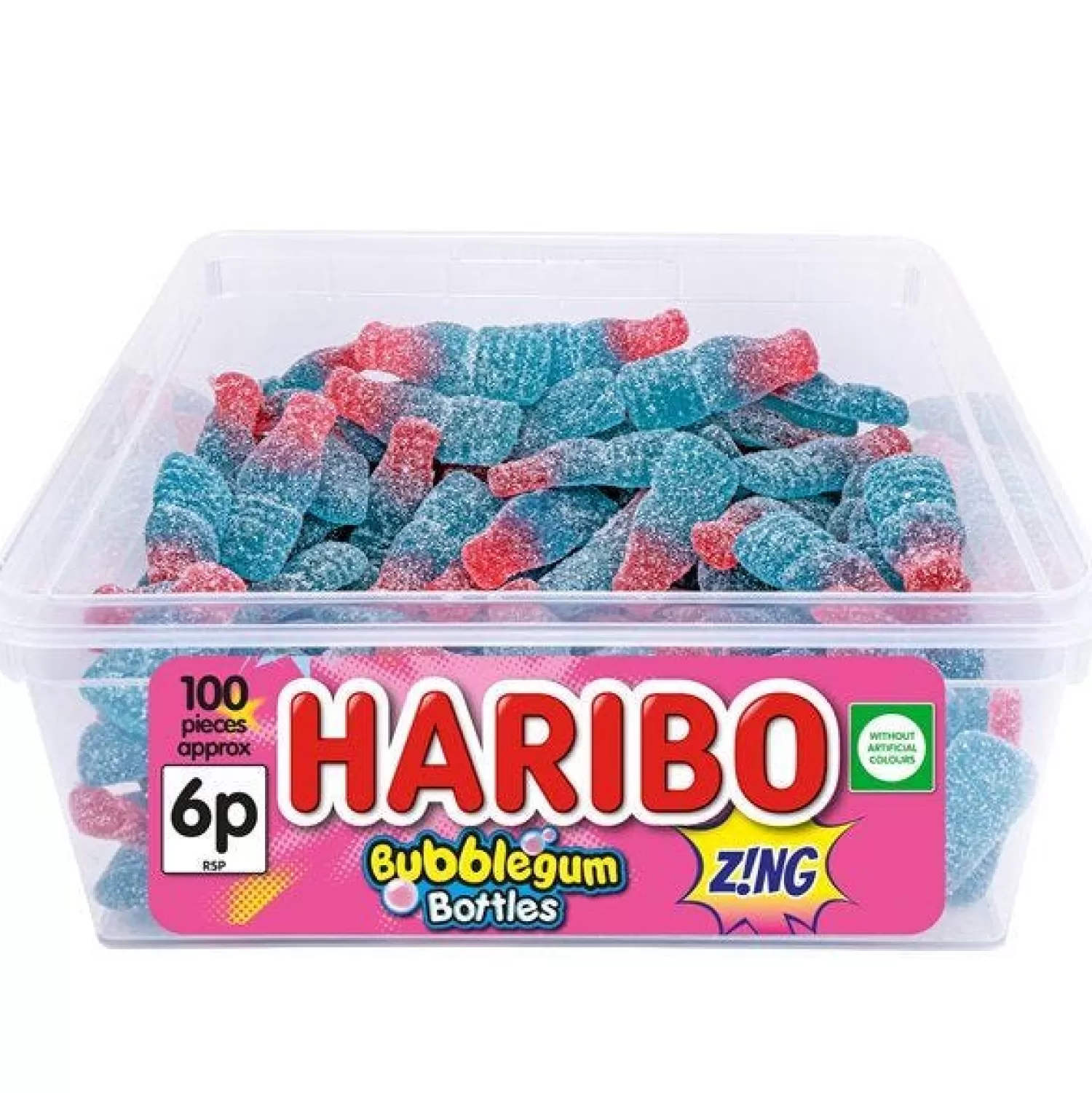 Best Sale Party Delights Haribo Fizzy Bubble Gum Bottles - 770G