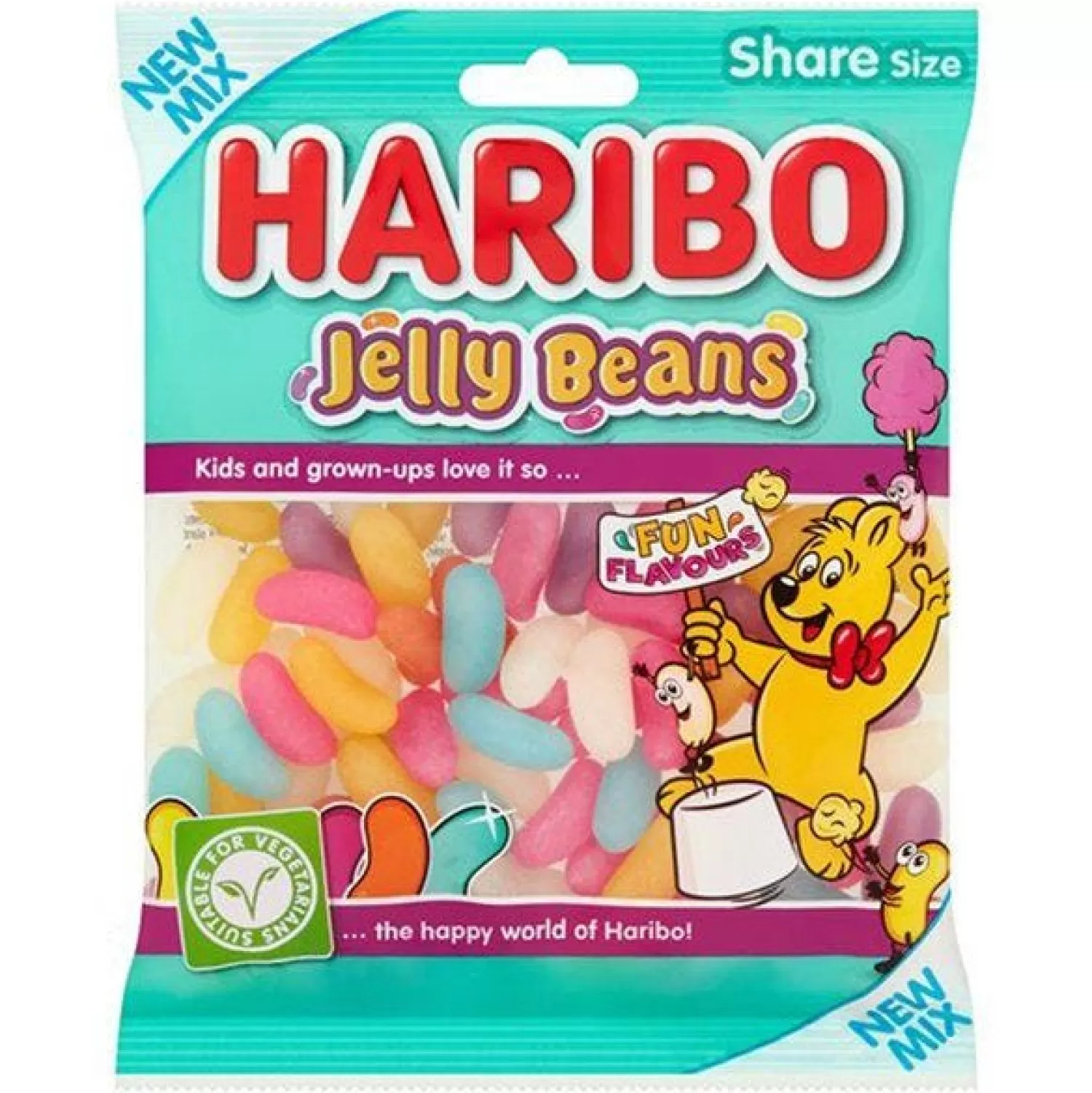 Fashion Party Delights Haribo Jelly Beans - 160G