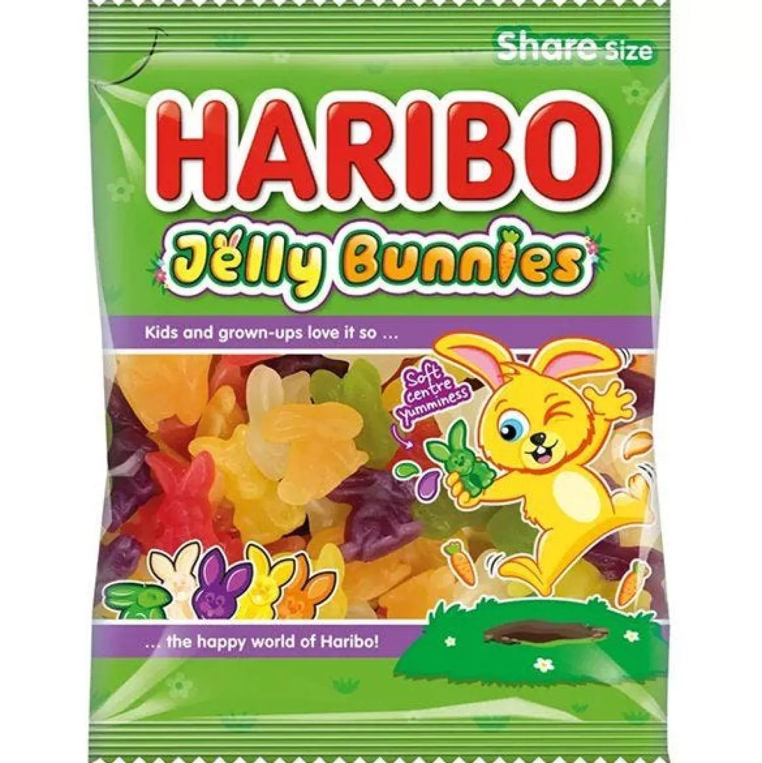 New Party Delights Haribo Jelly Bunnies - 160G