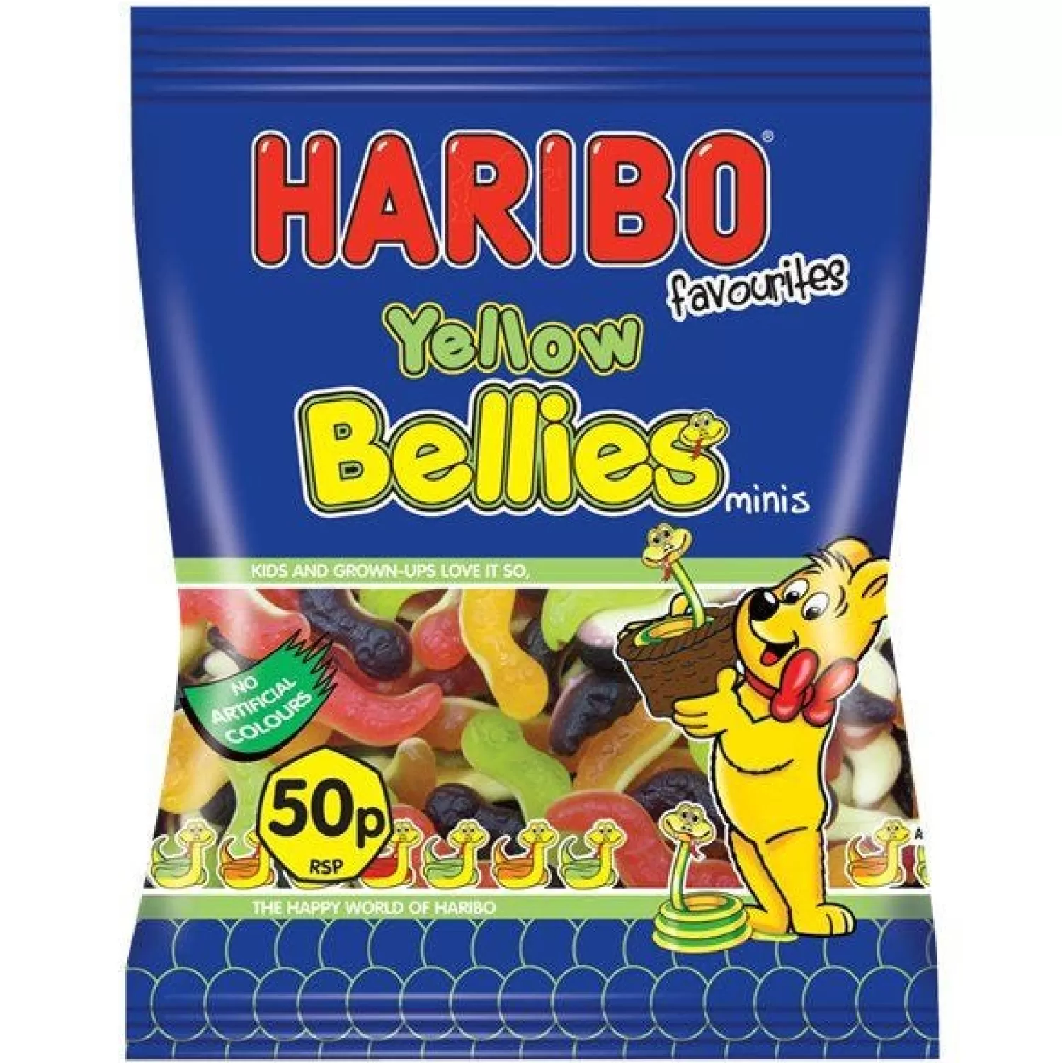 Online Party Delights Haribo Mini Yellow Bellies - 60G