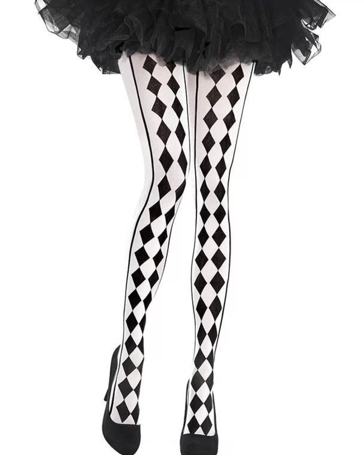 Harlequin Tights - Adult One Size<Party Delights Clearance