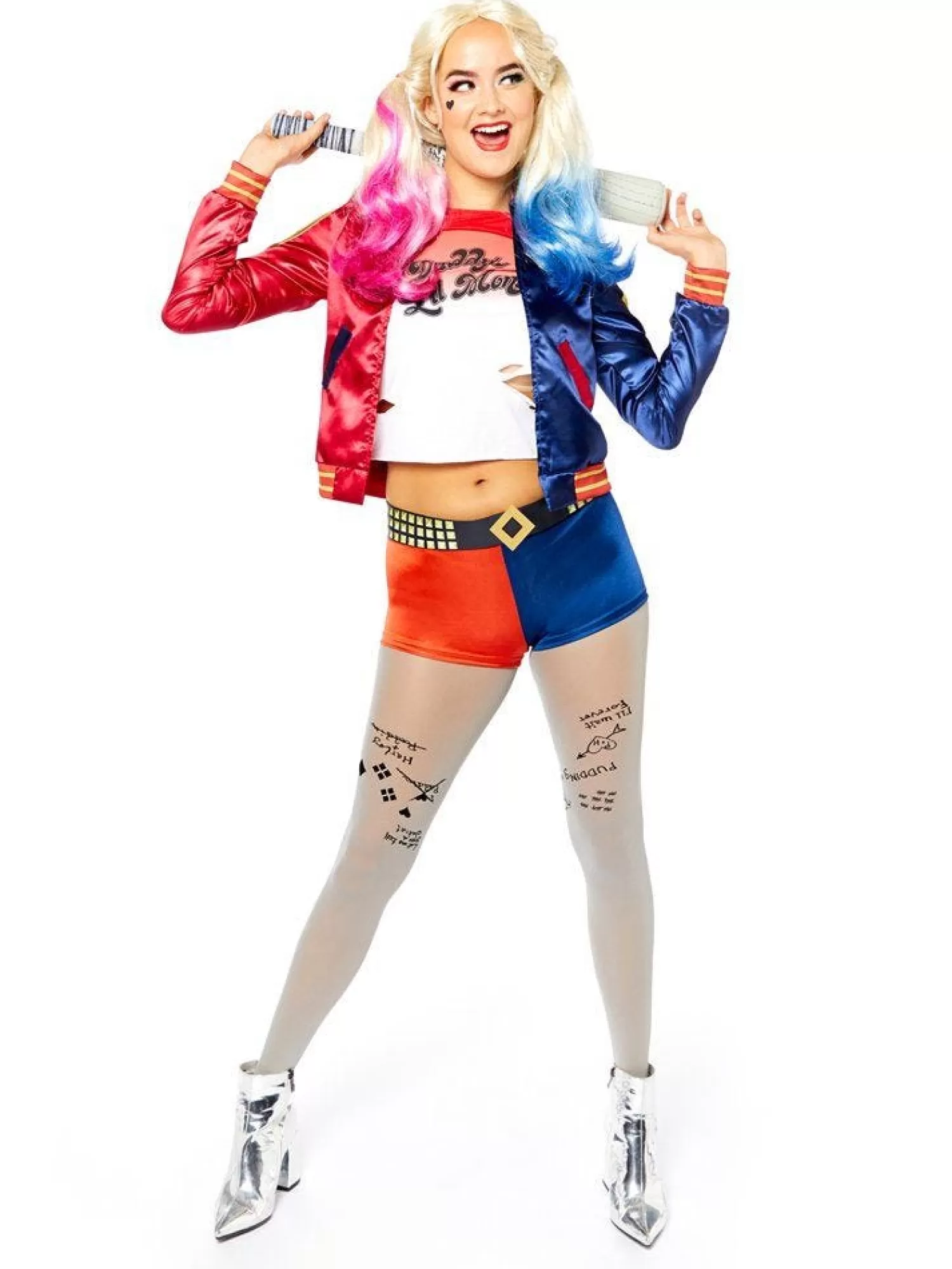 Harley Quinn - Adult Costume<Party Delights Best