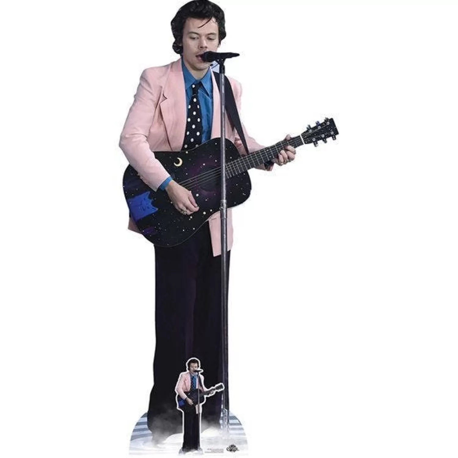 Hot Party Delights Harry Styles Pink Jacket Cardboard Cutout - 186Cm X 89Cm