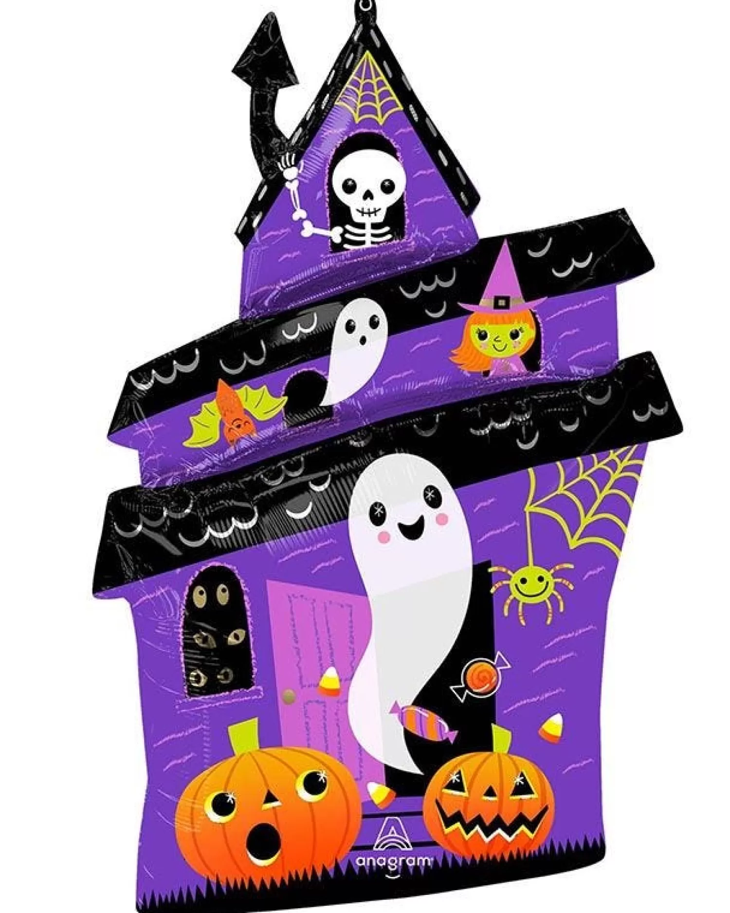 Haunted House Supershape Balloon - 32" Foil<Party Delights Flash Sale