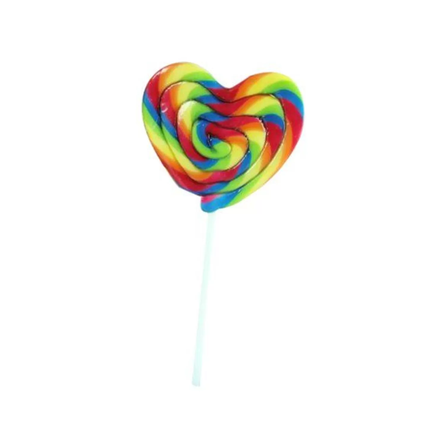 Best Sale Party Delights Heart Rainbow Lolly - 60G