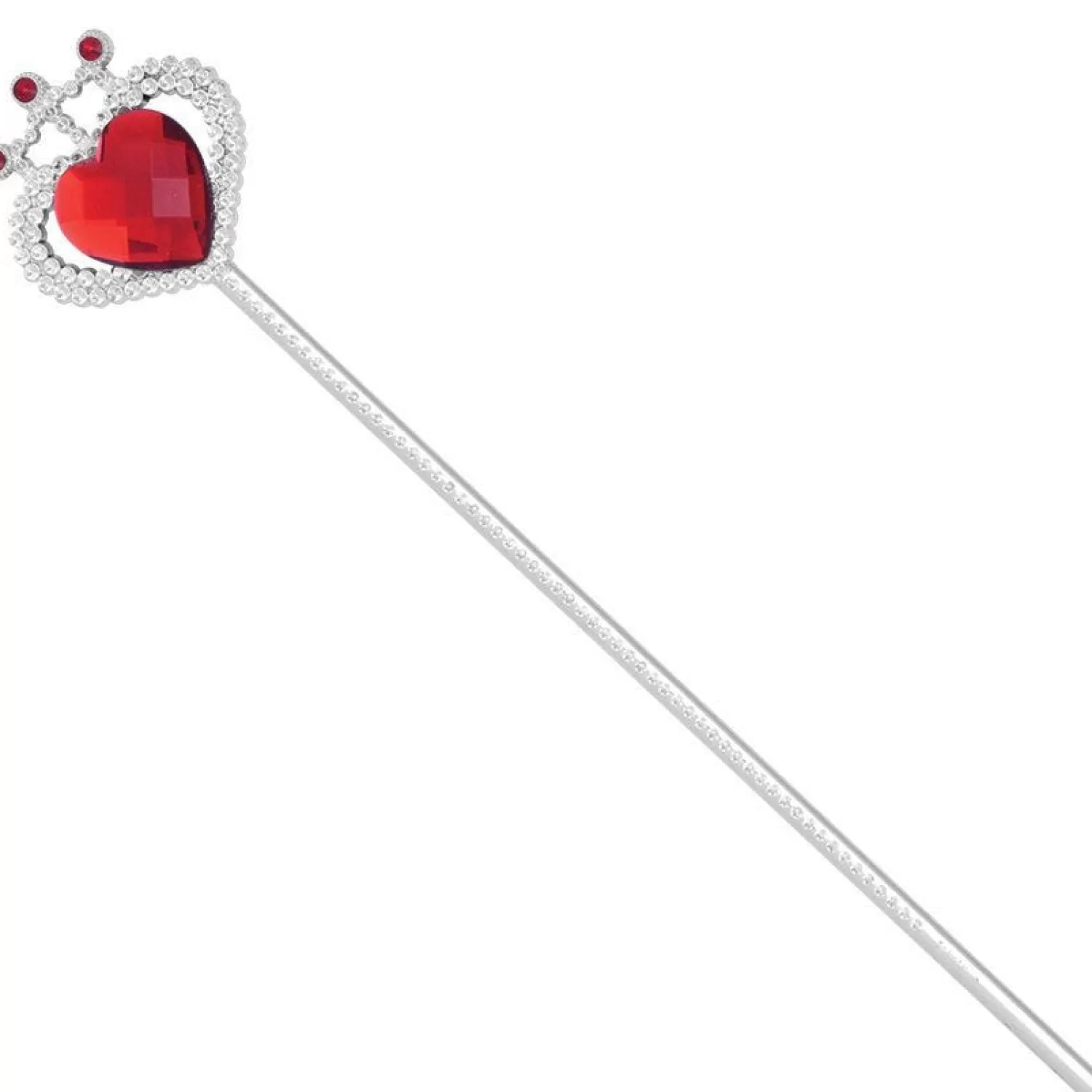 Outlet Party Delights Heart Wand With Red Gem