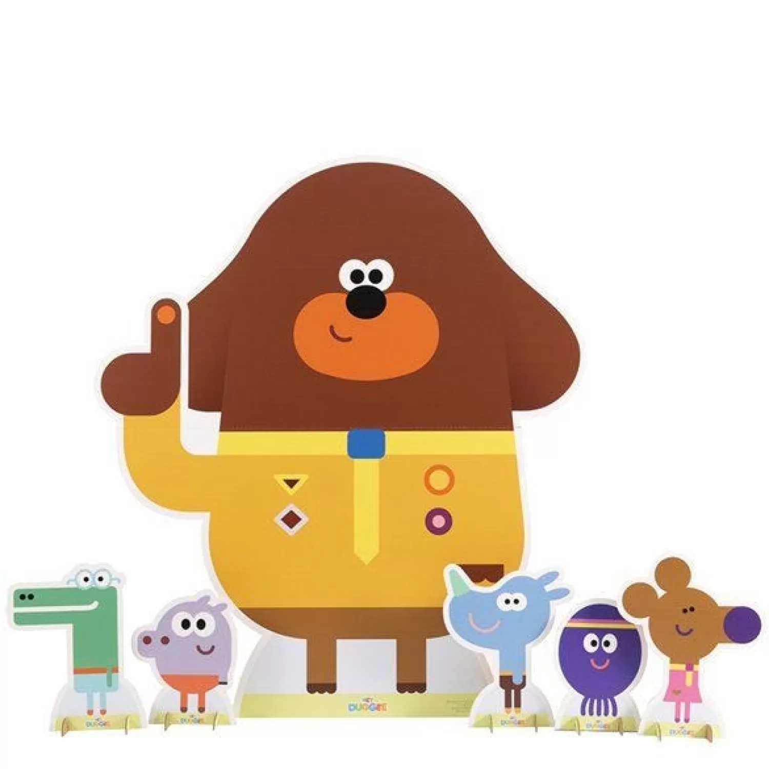 Outlet Party Delights Hey Duggee & The Squirrel Club Cardboard Cutouts - 107Cm (6Pk)