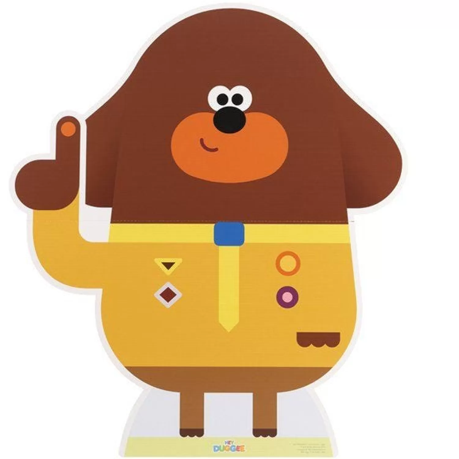 Outlet Party Delights Hey Duggee & The Squirrel Club Cardboard Cutouts - 107Cm (6Pk)