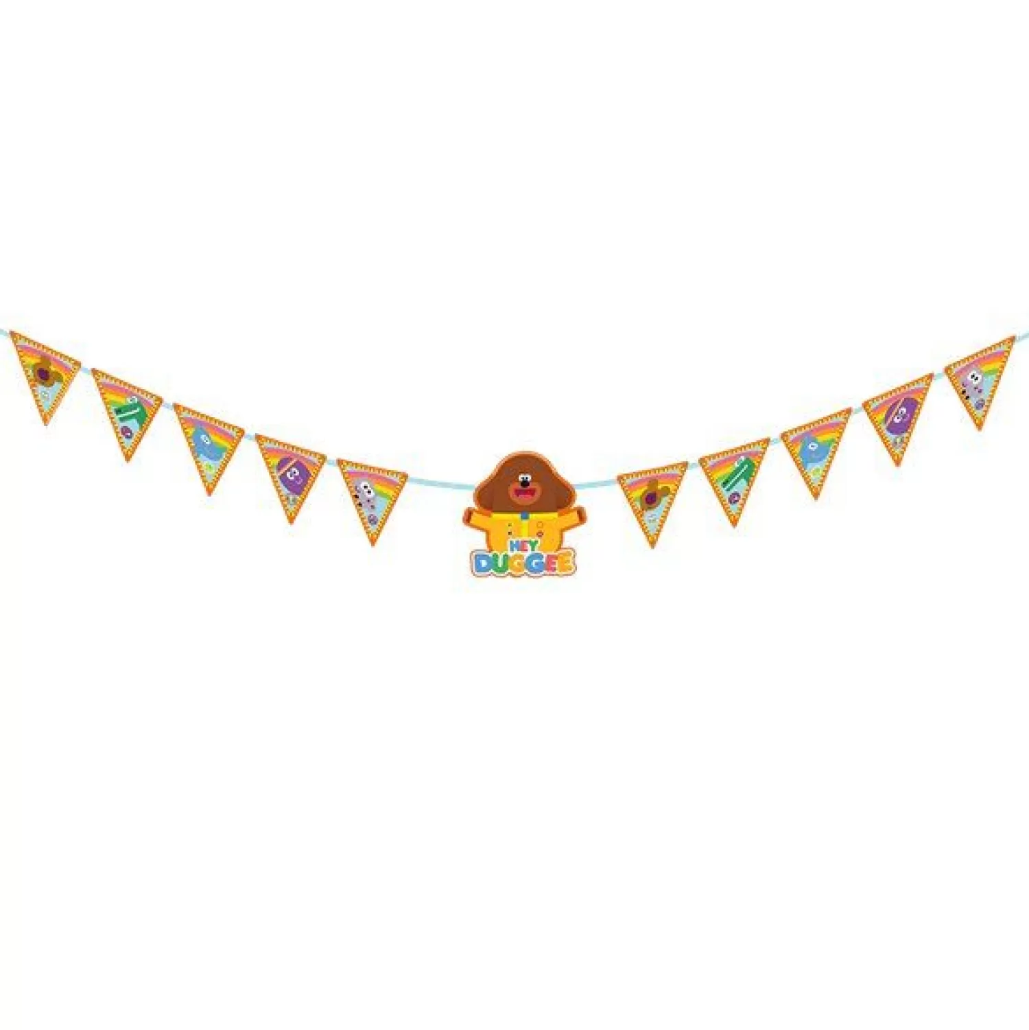 Outlet Party Delights Hey Duggee Pennant Banner - 3M