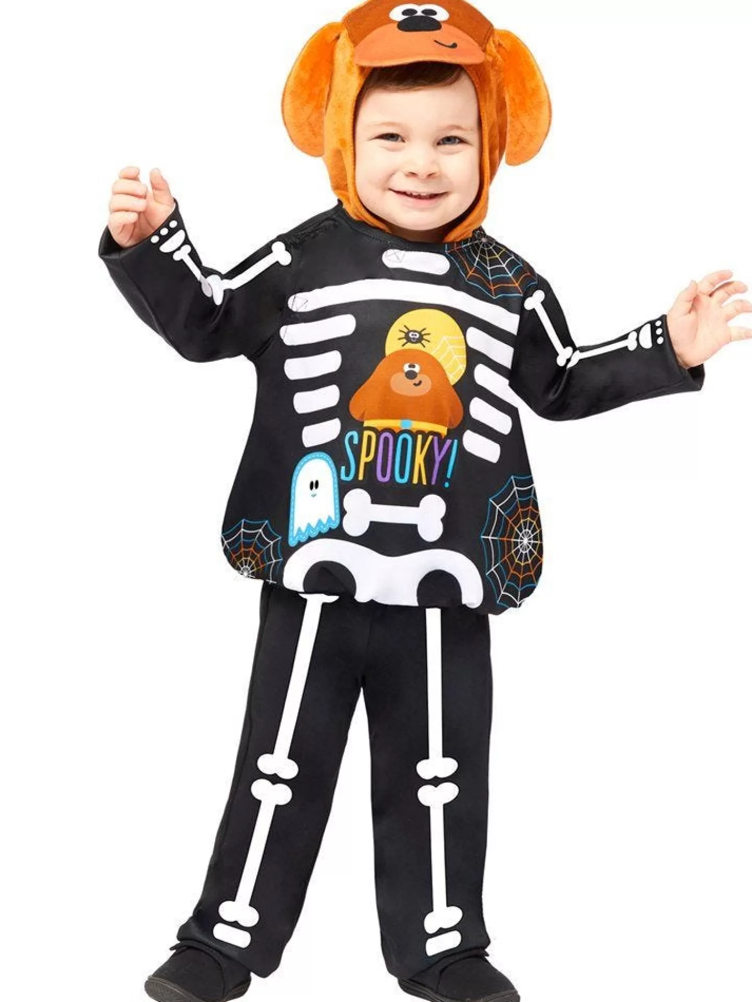 Hey Duggee Skeleton - Toddler Costume<Party Delights Shop