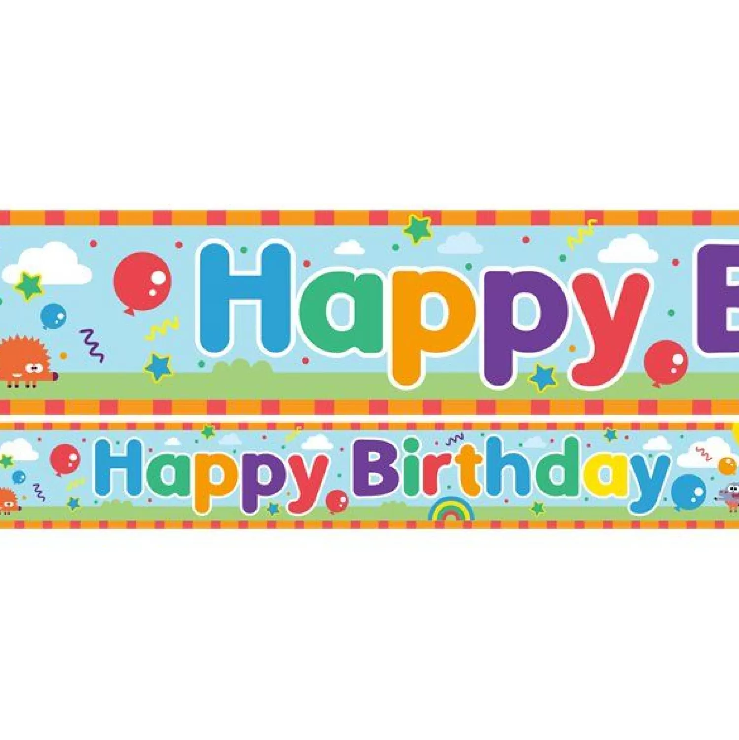 Cheap Party Delights Hey Duggee Style Paper Banners - 1M (3Pk)