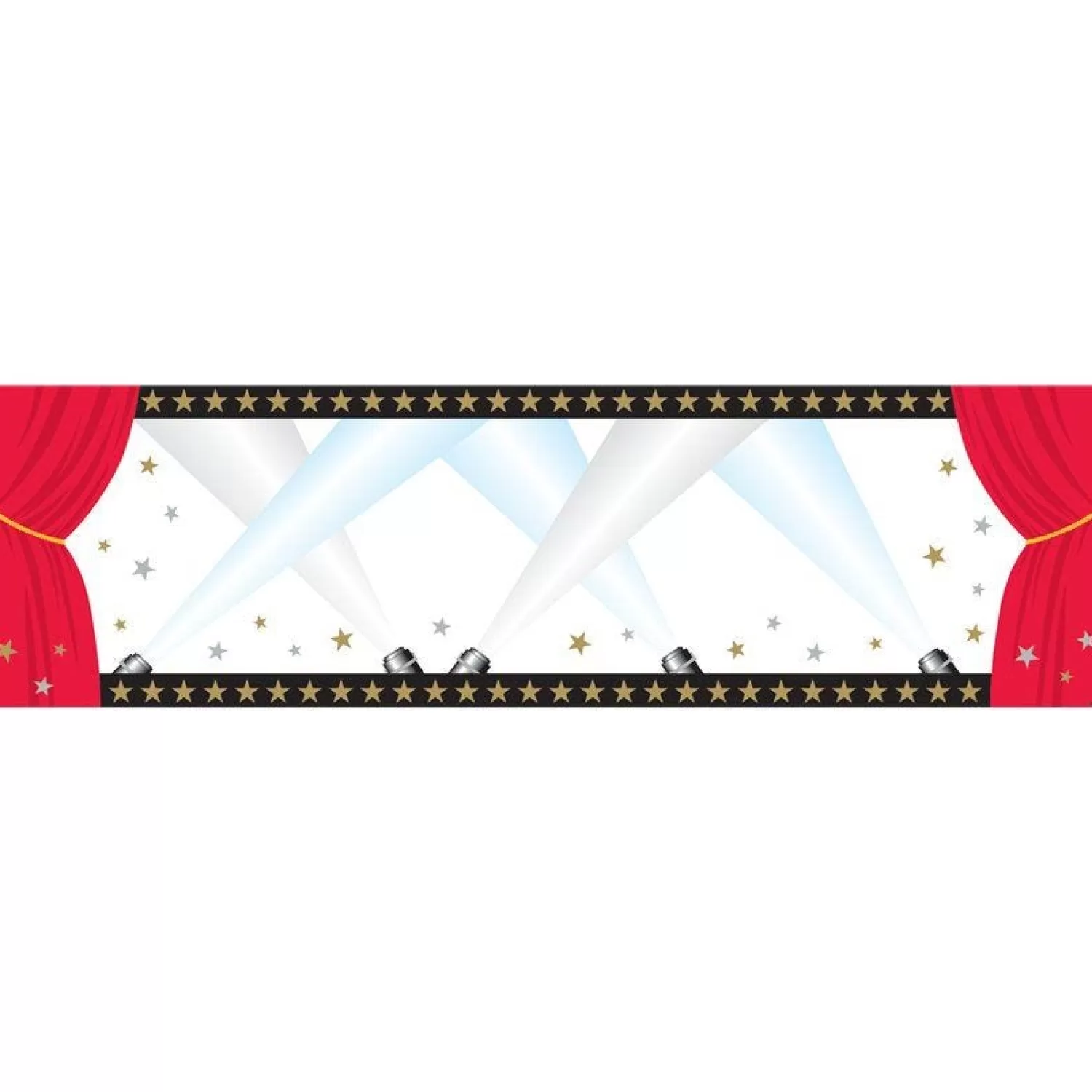 Online Party Delights Hollywood Giant Sign Banner - 1.65M