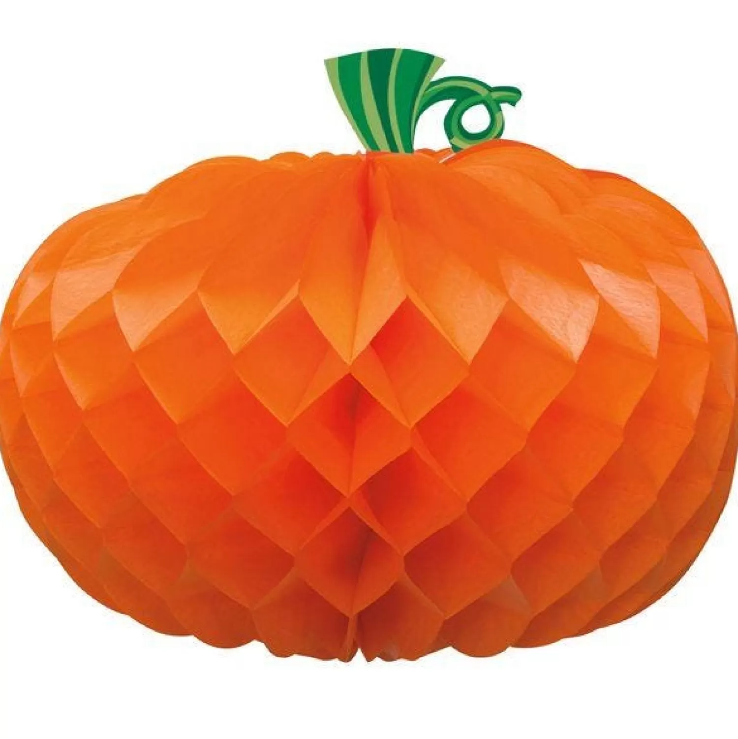 Honeycomb Pumpkin Decoration - 27Cm<Party Delights Flash Sale