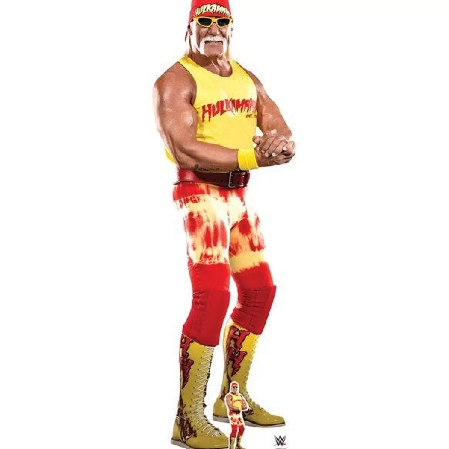 Best Party Delights Hulk Hogan Cardboard Cutout - 195Cm X 61Cm