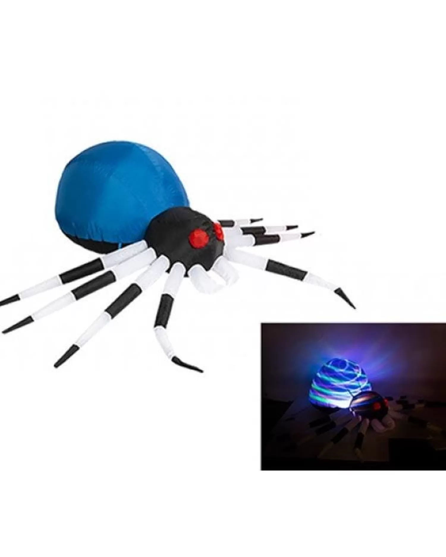 Inflatable Disco Light Spider - 1.8M<Party Delights Fashion