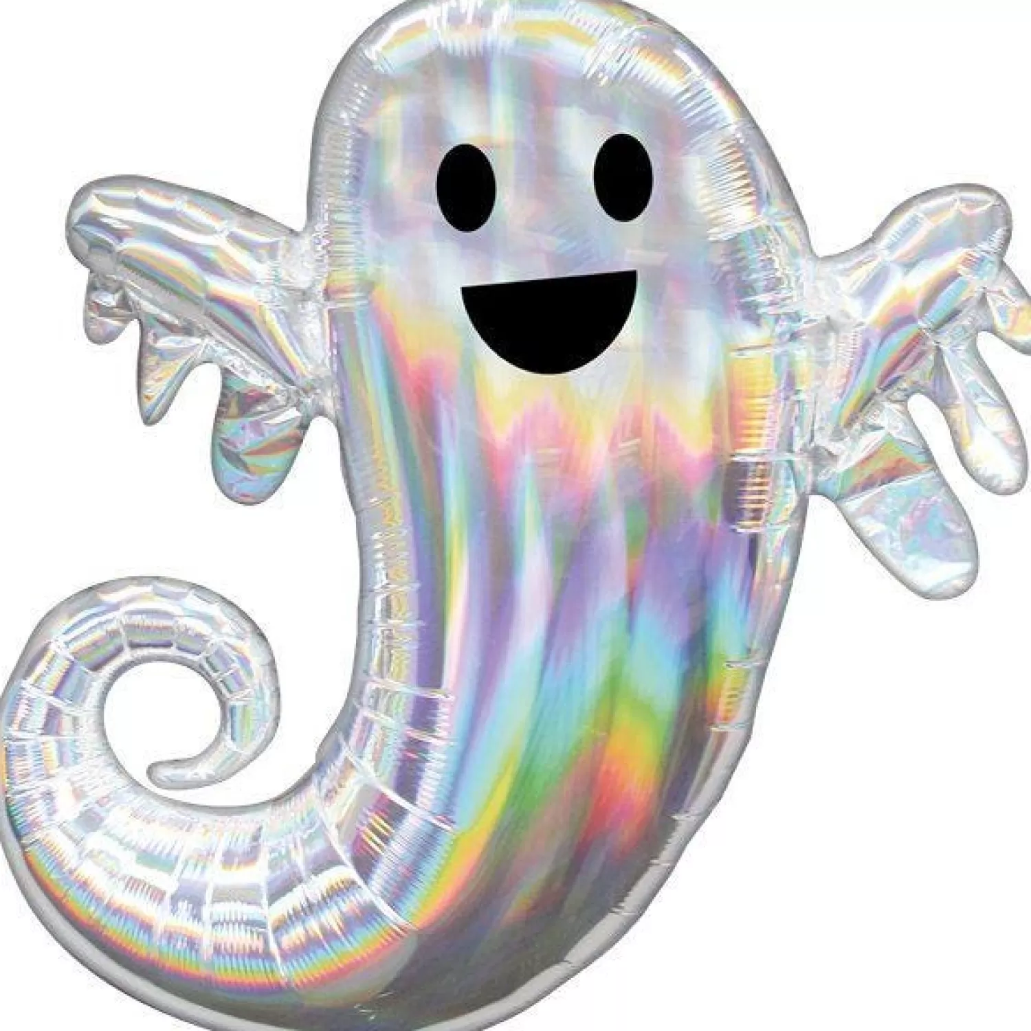 Iridescent Ghost Supershape Balloon - 25" X 28" Foil<Party Delights Fashion