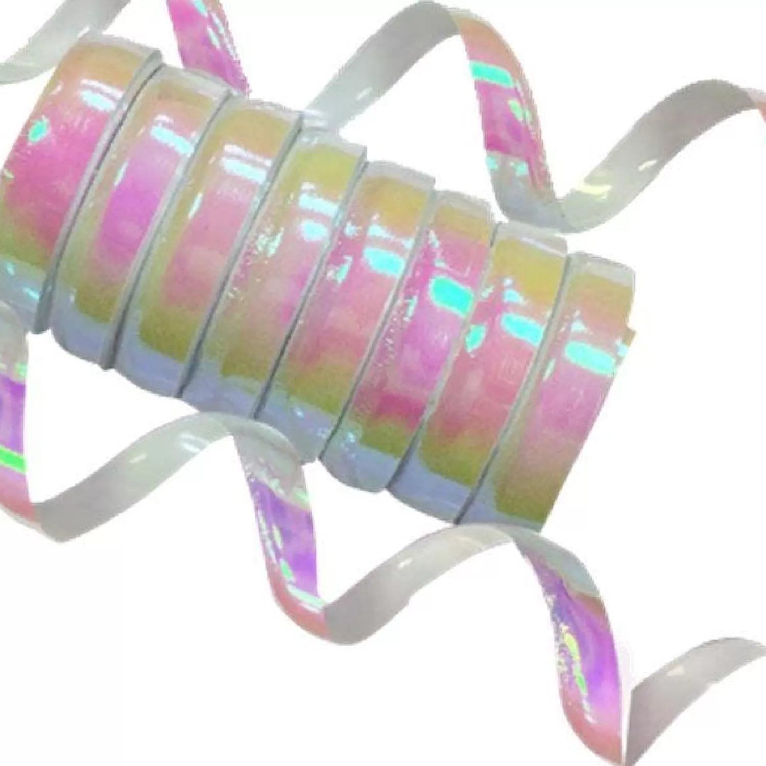 Shop Party Delights Iridescent Holographic Streamers - 10 Coils