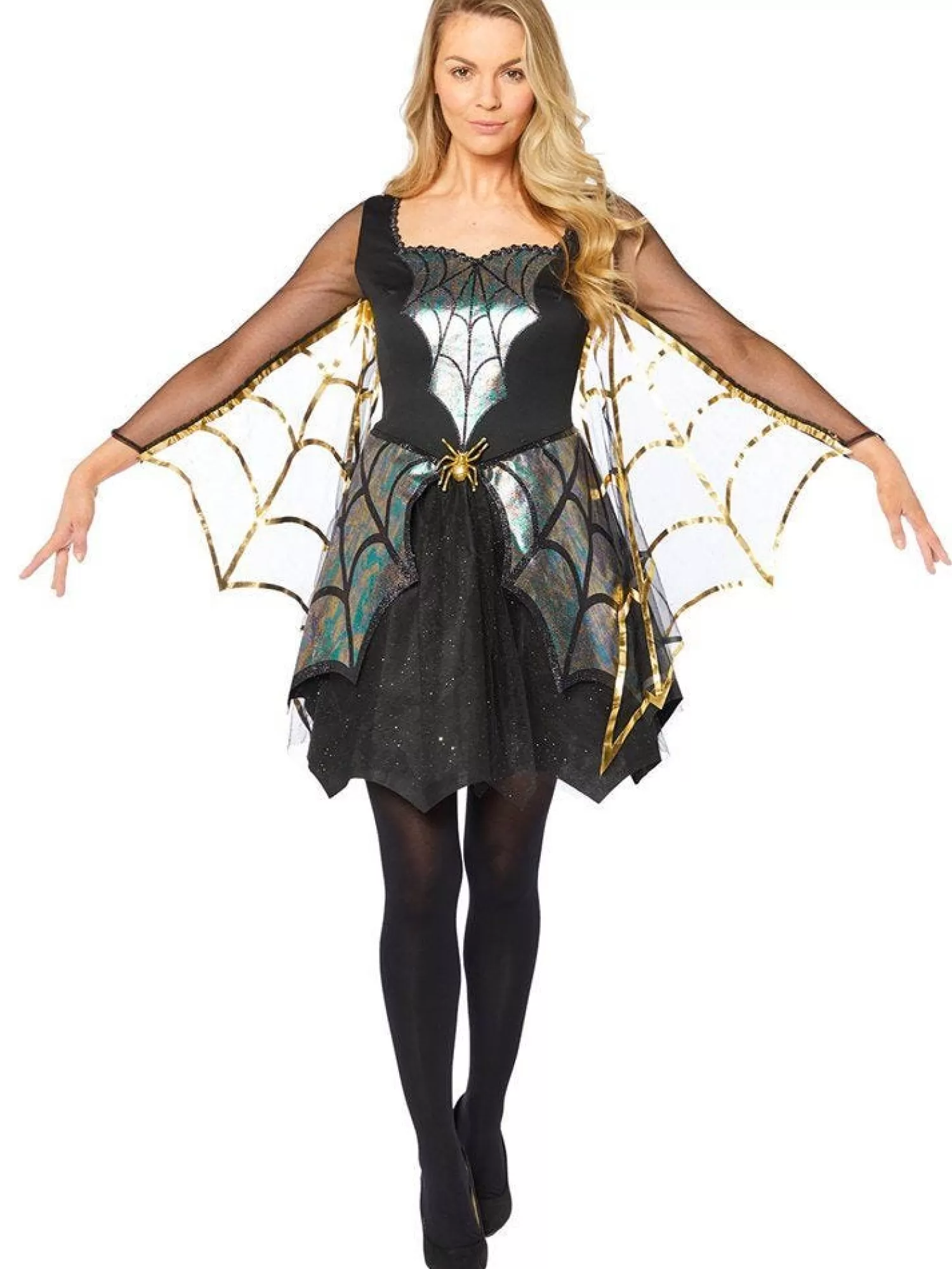 Iridescent Spider - Adult Costume<Party Delights Sale