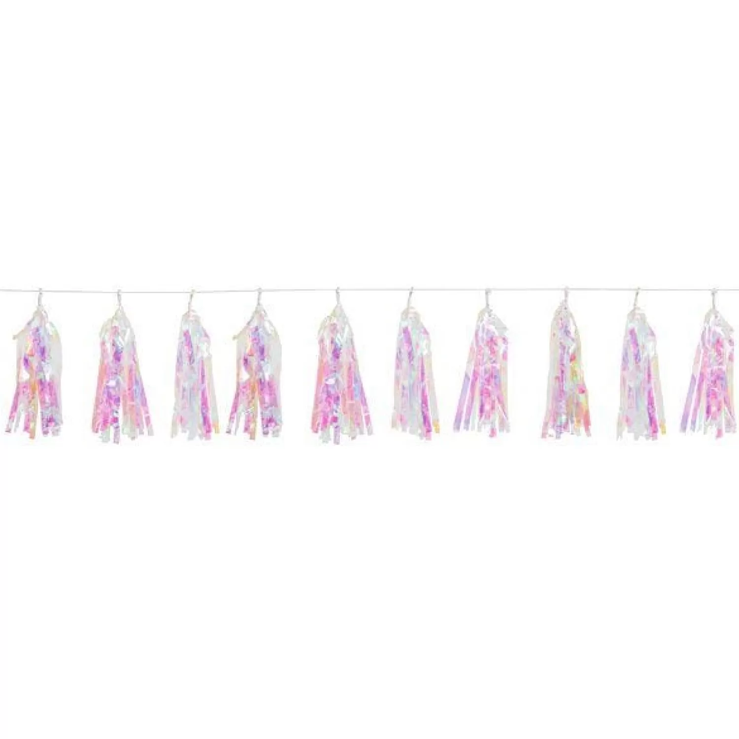 Best Party Delights Iridescent Tassel Garland - 2.74M