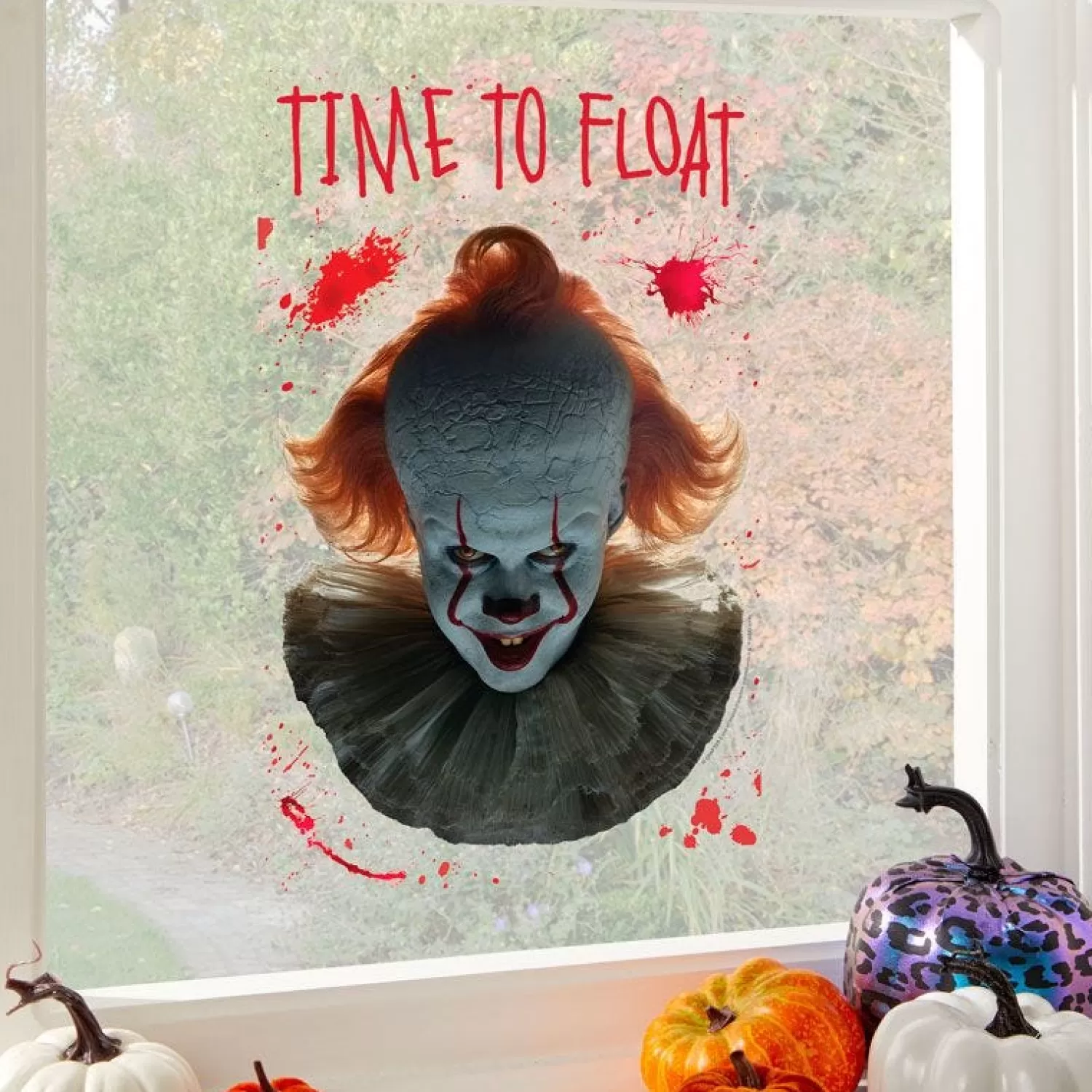 It Chapter 2 Pennywise Window Sticker<Party Delights Flash Sale