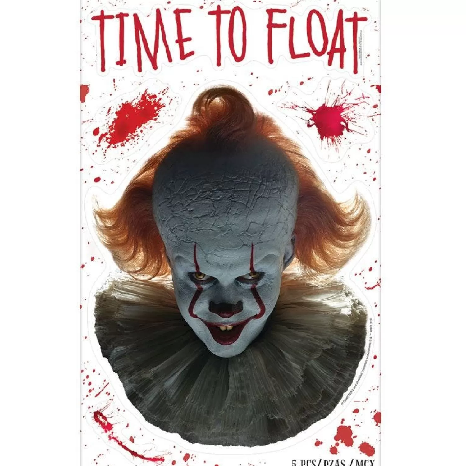 It Chapter 2 Pennywise Window Sticker<Party Delights Flash Sale