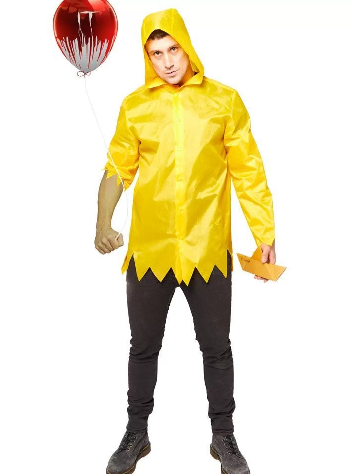 It Georgie Raincoat - Adult Costume<Party Delights Shop