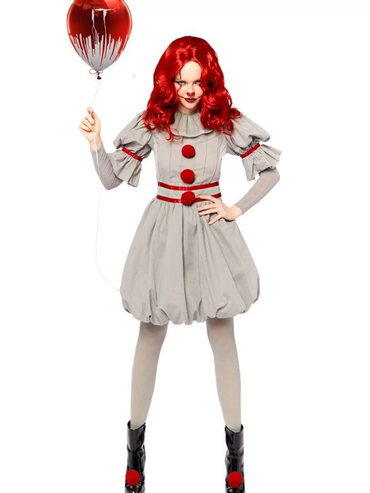 It Pennywise Clown Dress - Adult Costume<Party Delights Fashion