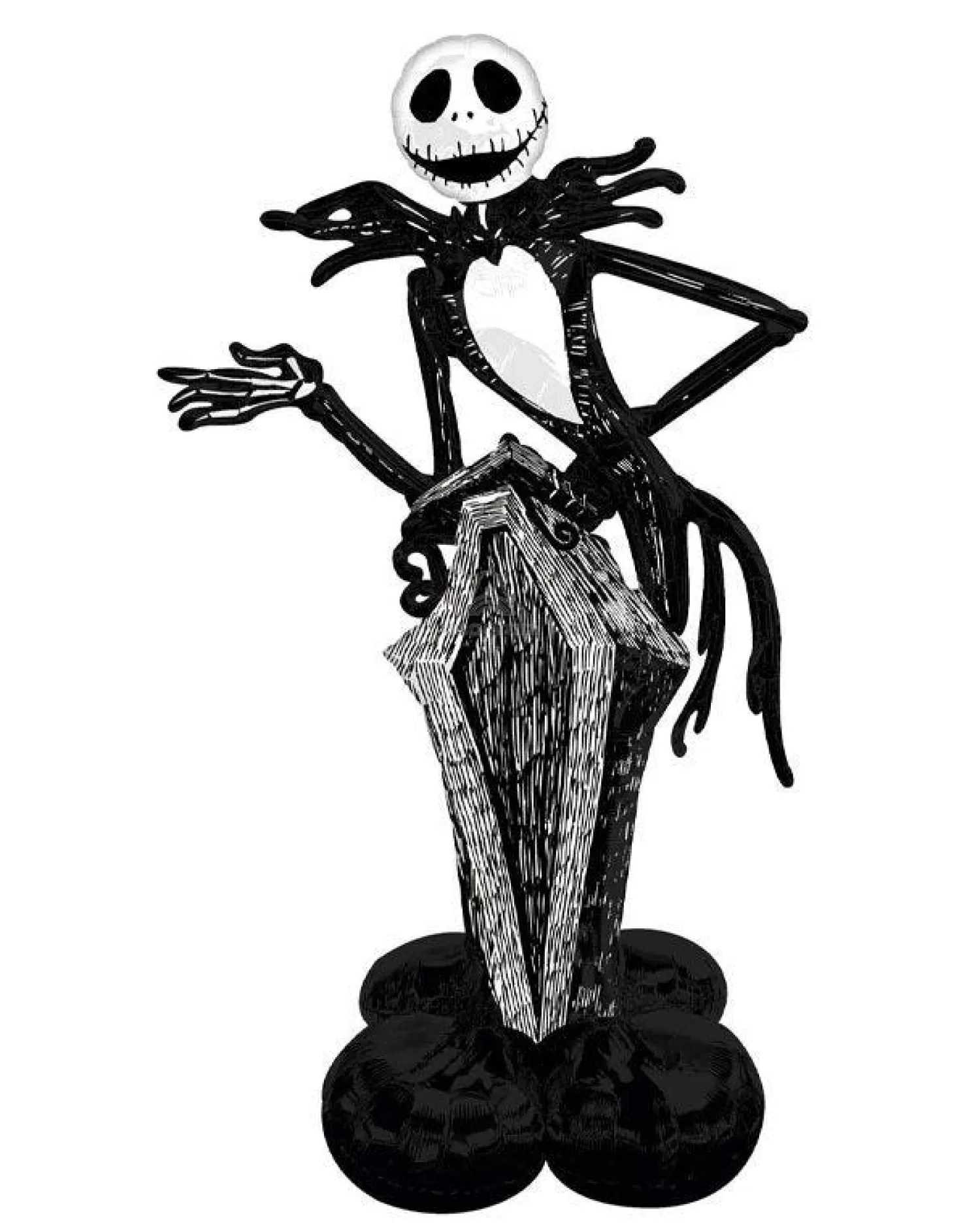 Jack Skellington Air Fill Airloonz Balloon - 64" Foil<Party Delights Sale