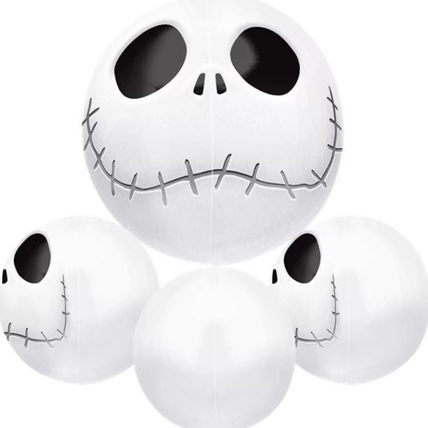 Jack Skellington Orbz Balloon - 16" Foil<Party Delights New