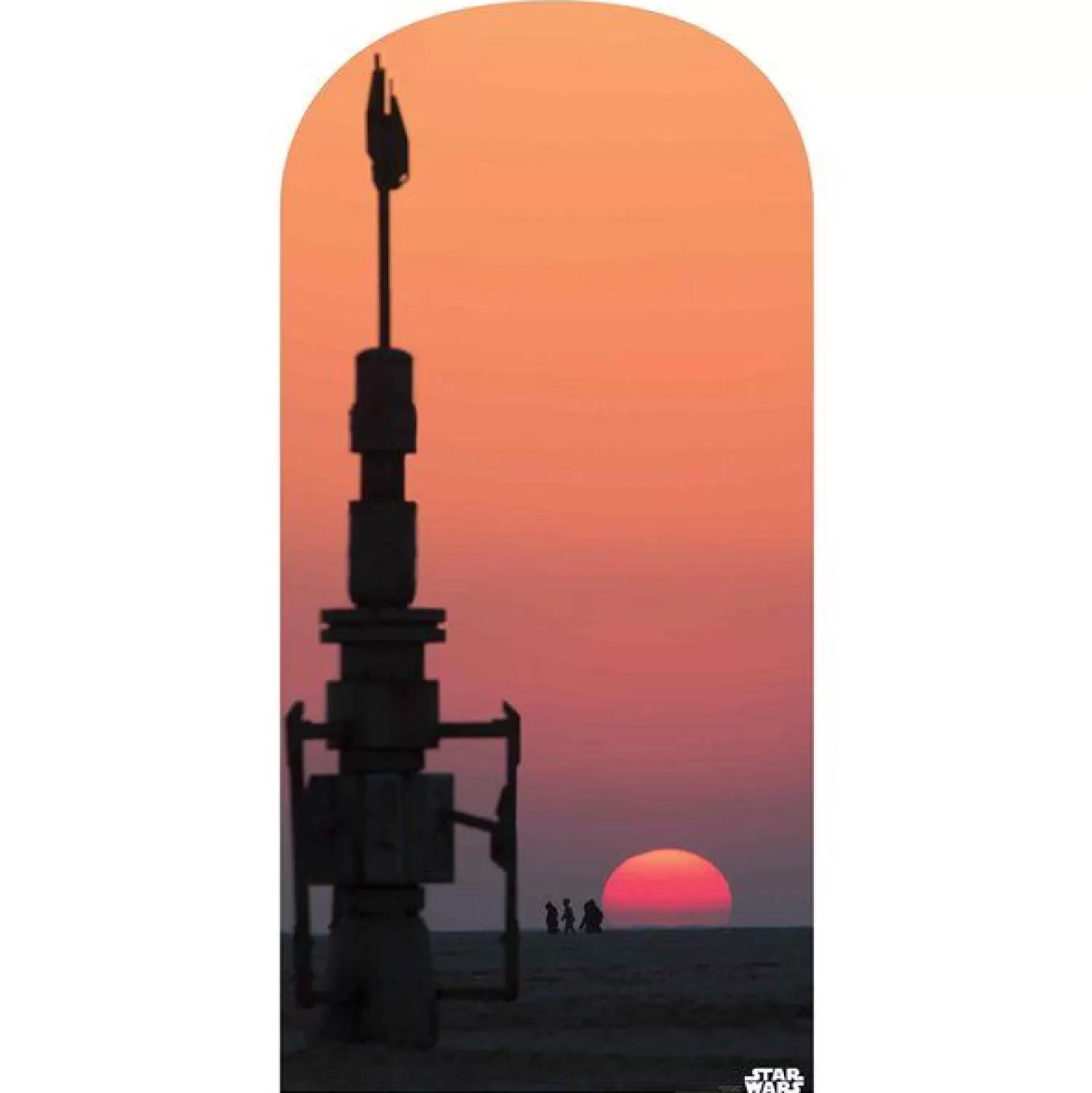 Hot Party Delights Jakku Sunset (Star Wars) Cardboard Cutout - 184Cm X 90Cm