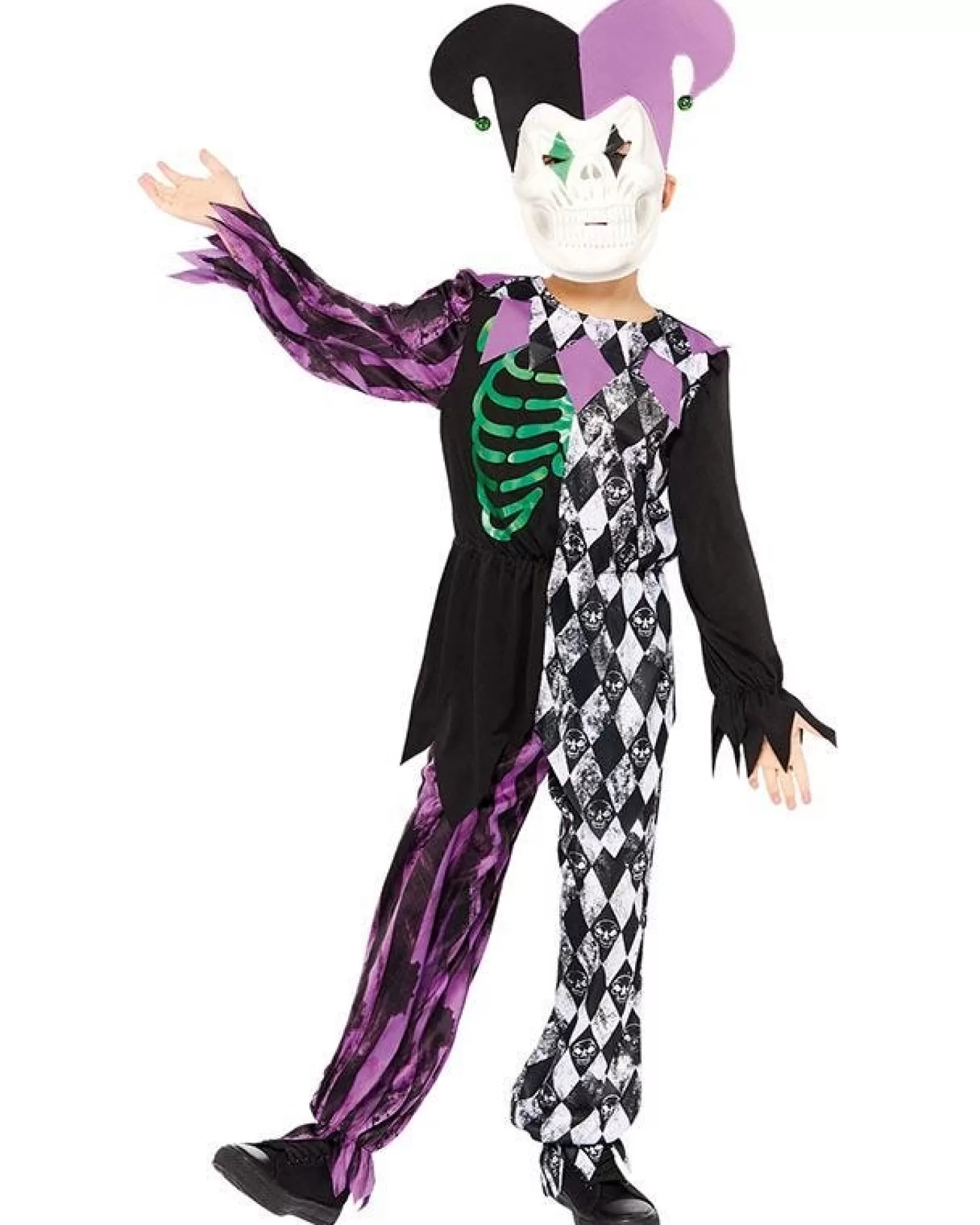 Jester Boy - Childs Costume<Party Delights Outlet