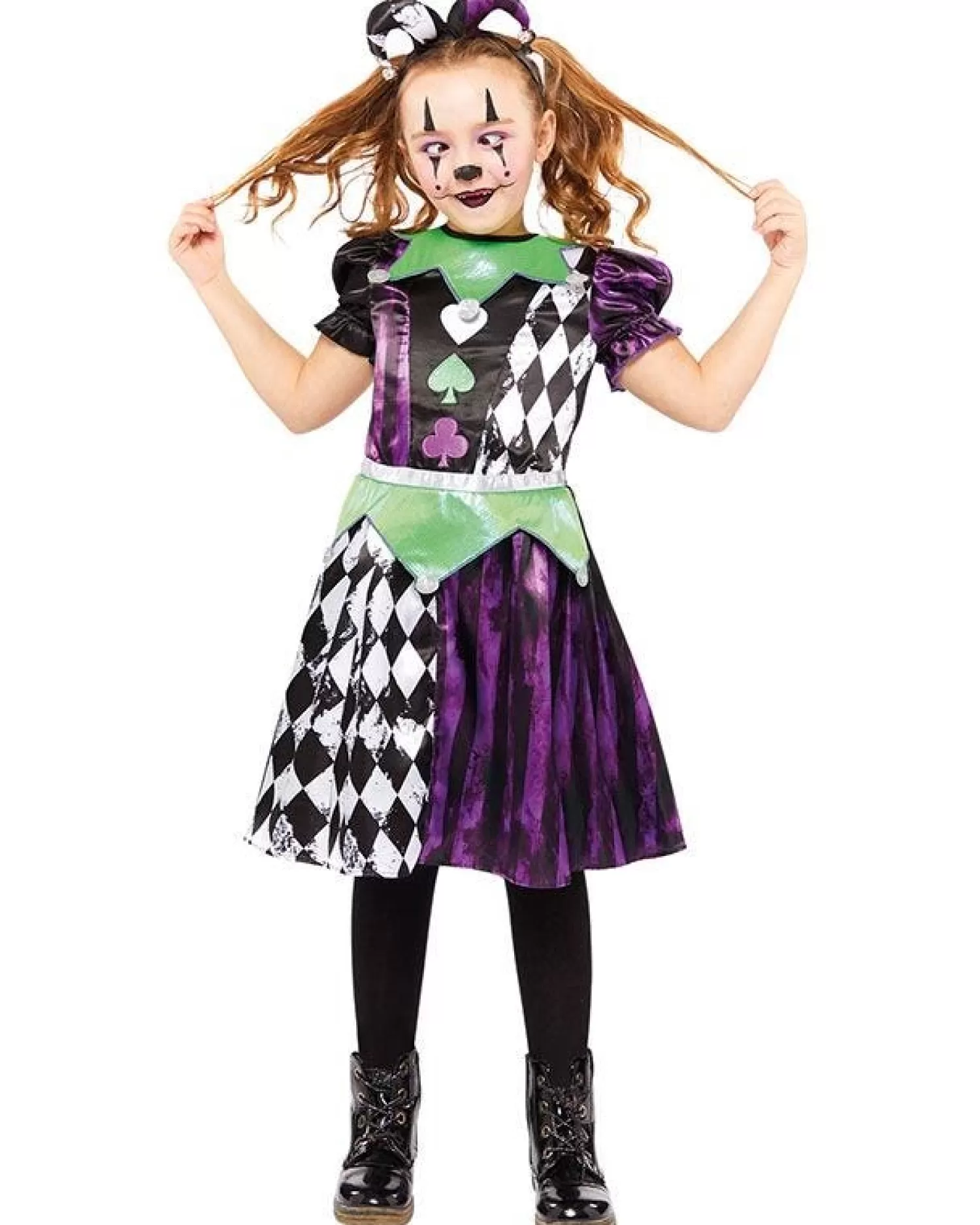 Jester Girl - Childs Costume<Party Delights Flash Sale