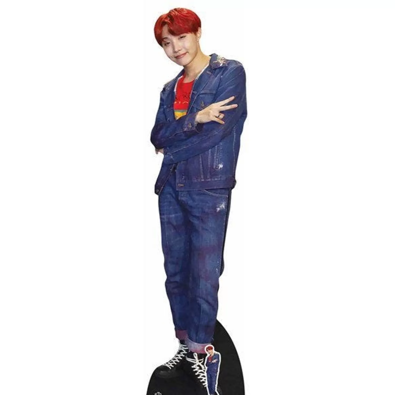 Best Party Delights J-Hope (Jung Ho-Soek) Bts Cardboard Cutout - 90Cm X 23Cm