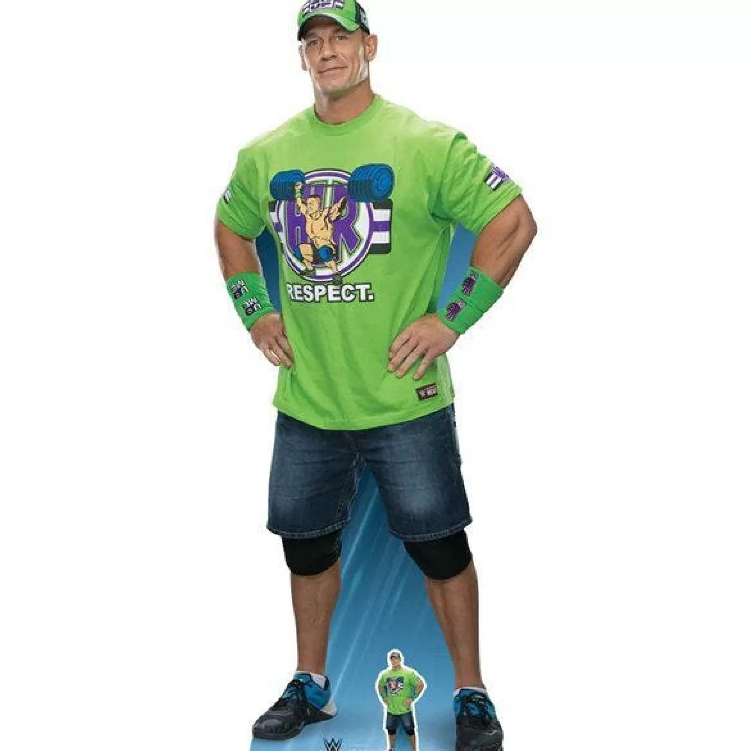 Clearance Party Delights John Cena Wwe Cardboard Cutout - 184Cm X 77Cm