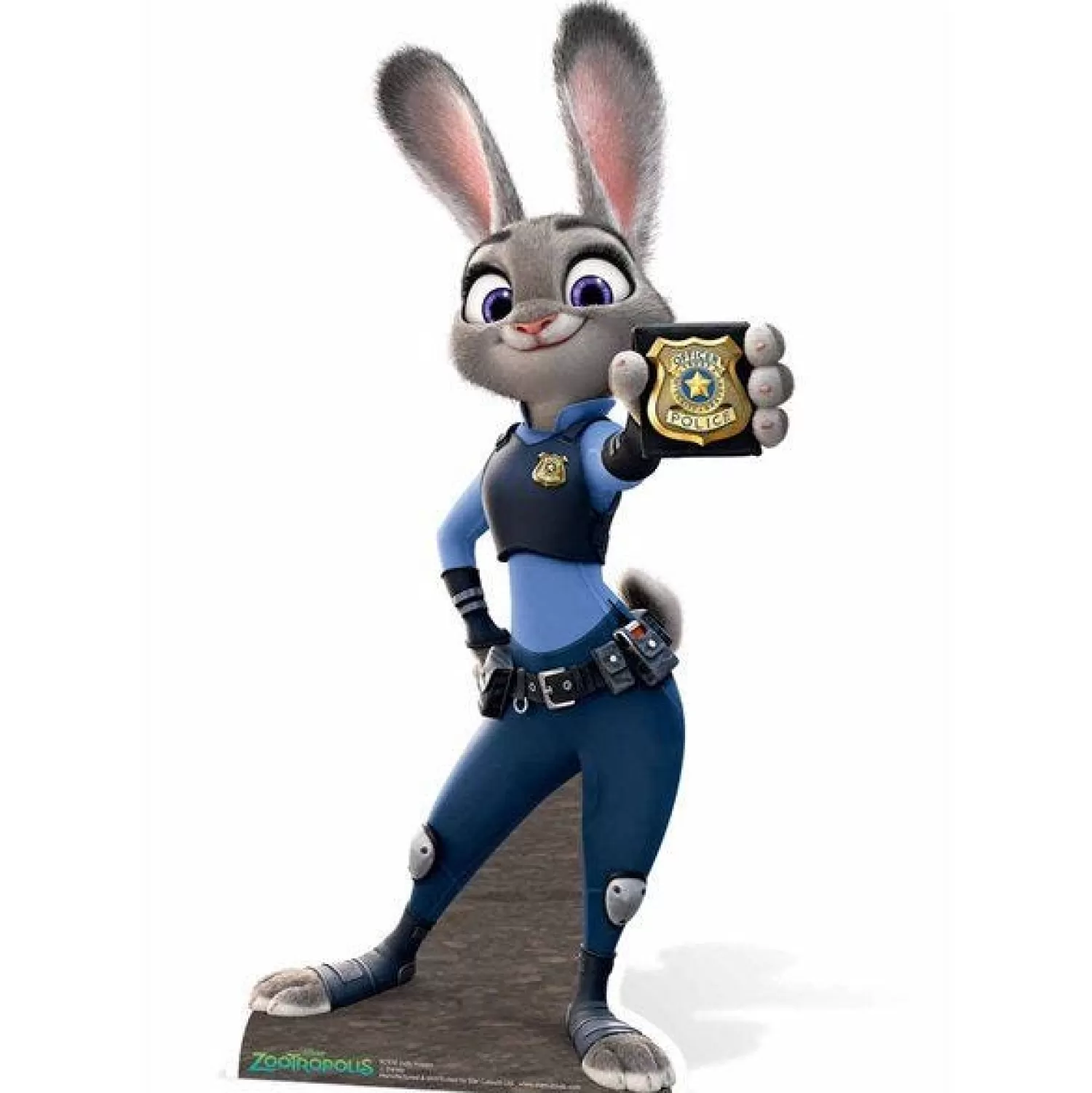 Store Party Delights Judy Hopps Zootropolis Cardboard Cutout - 91Cm X 47Cm