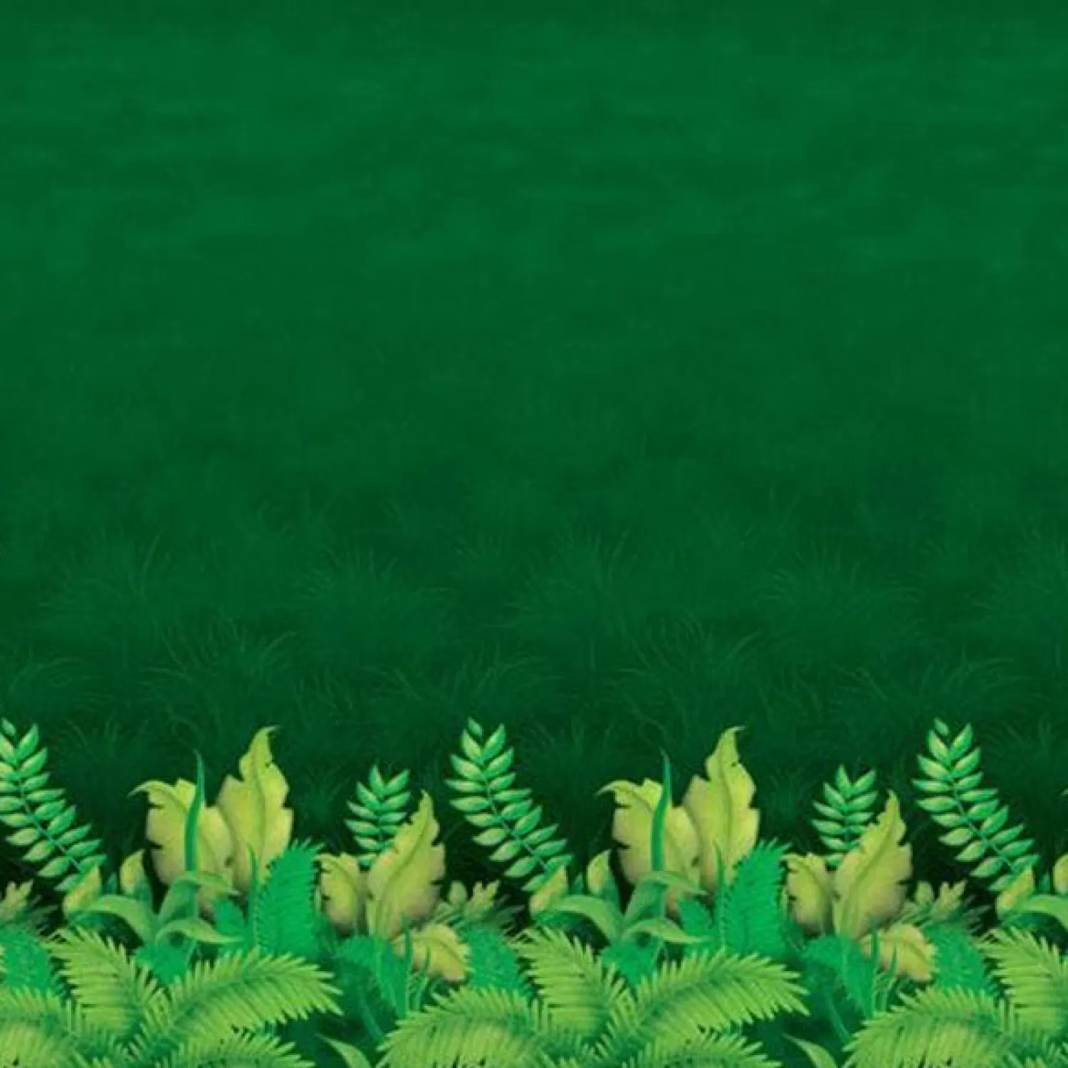 Cheap Party Delights Jungle Foliage Room Roll