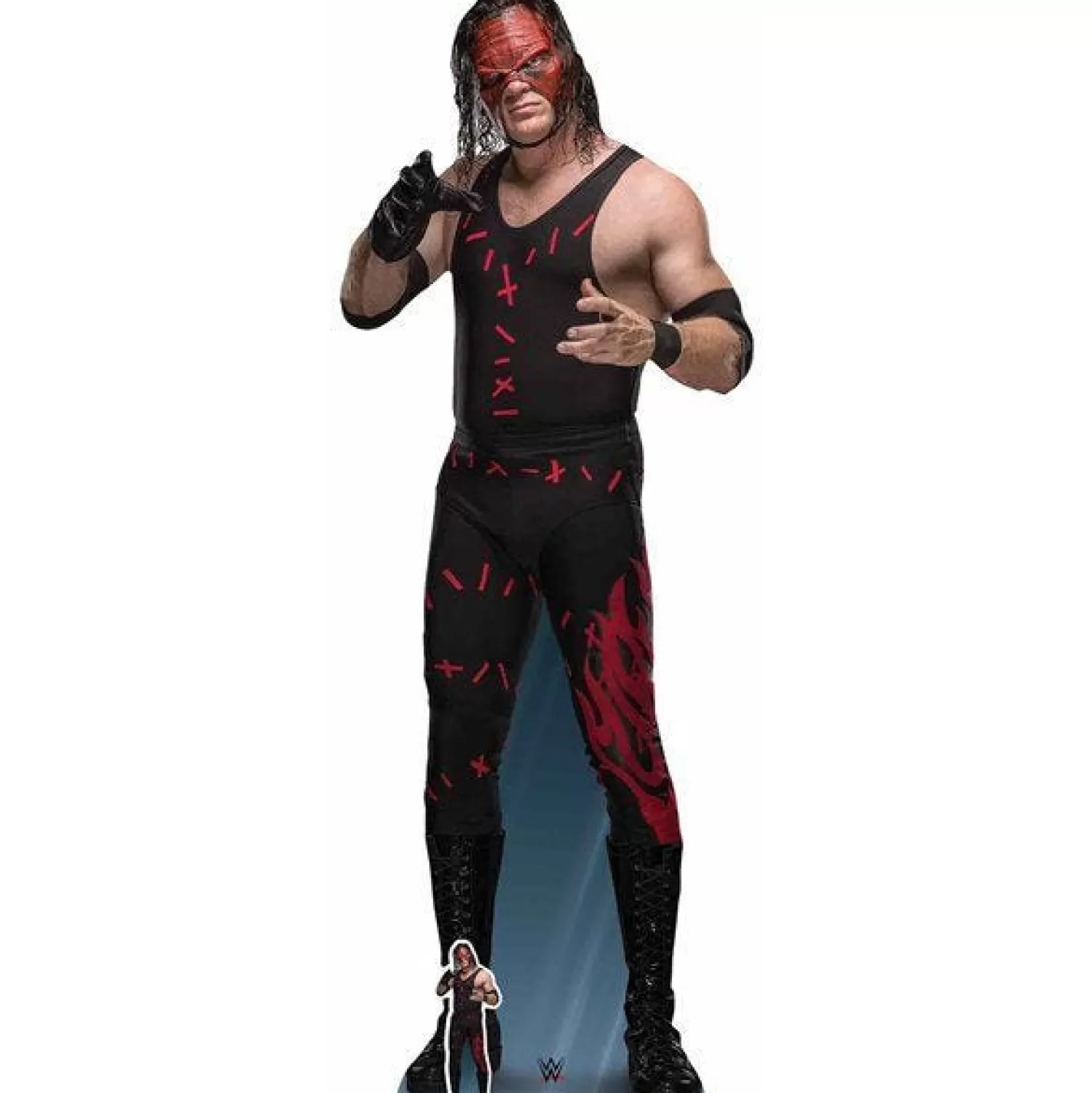 Best Sale Party Delights Kane Wwe Cardboard Cutout - 192Cm X 70Cm