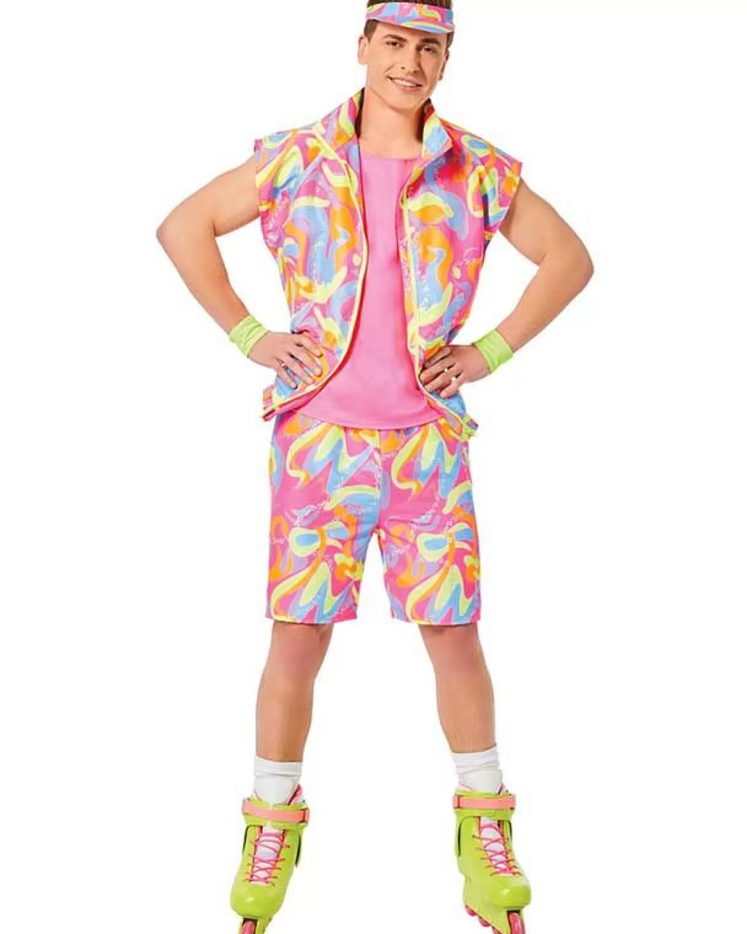 Ken Roller Blade - Adult Costume<Party Delights Shop