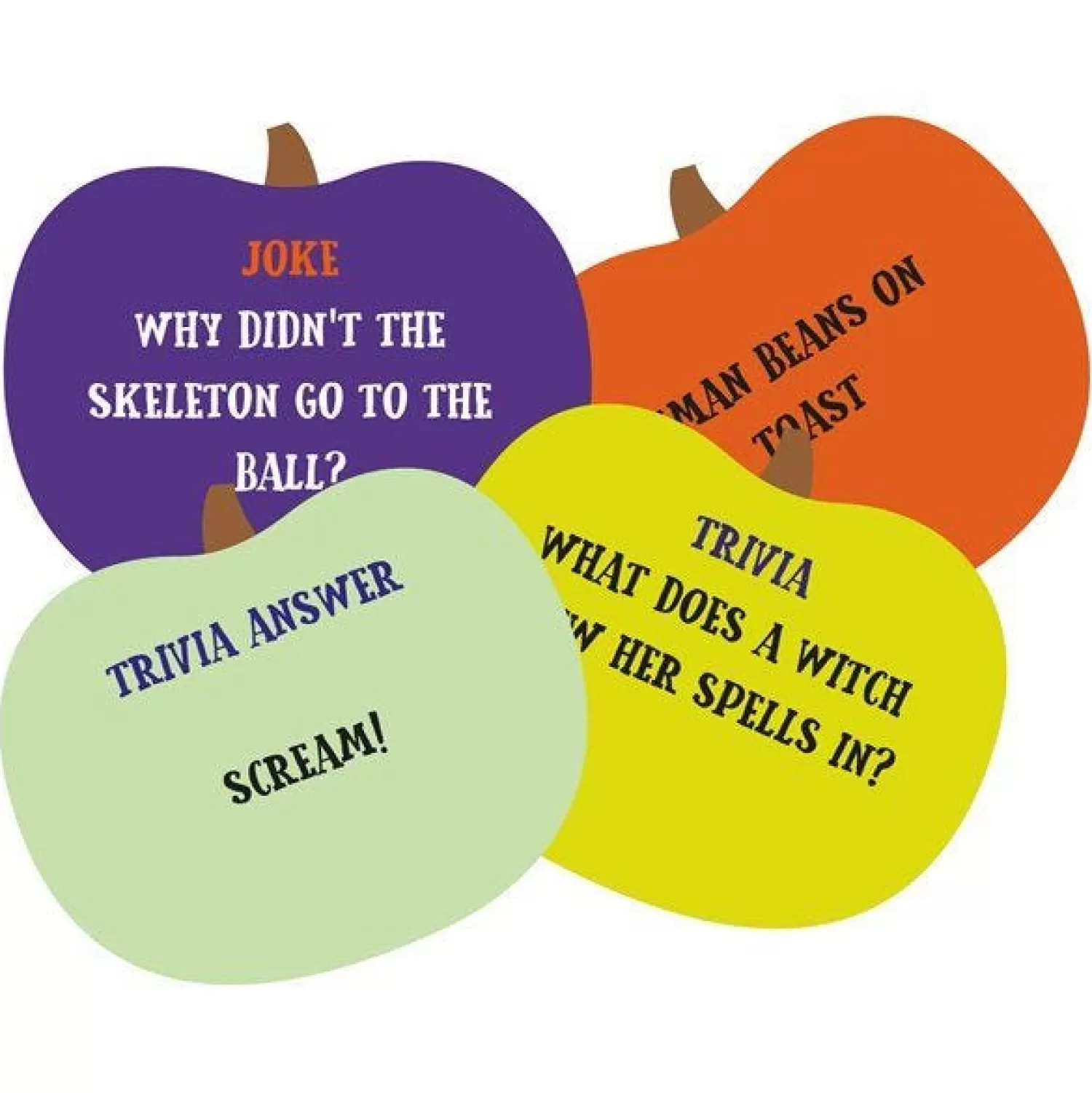 Kids Halloween Joke & Trivia Cards<Party Delights New