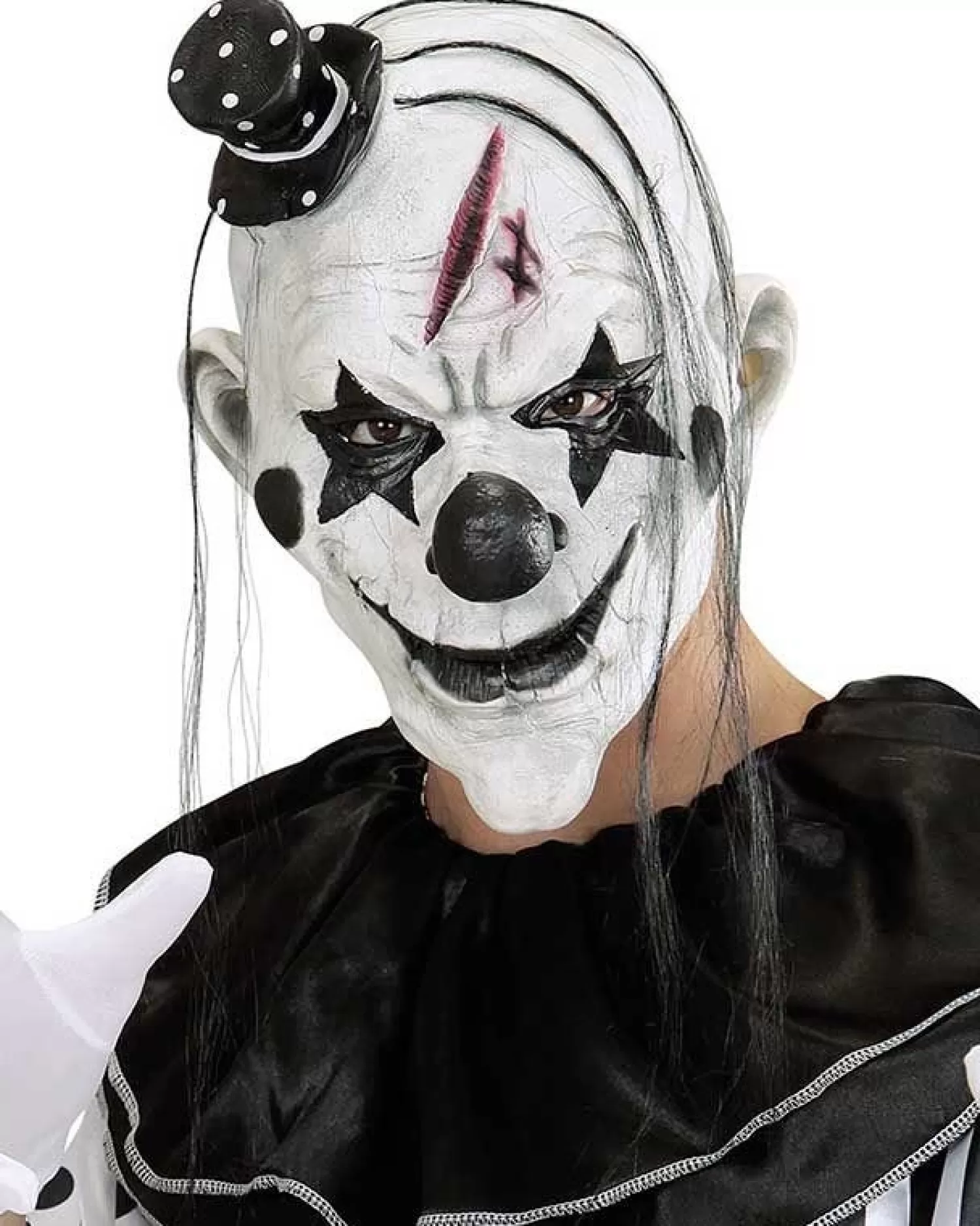 Killer Clown Mask & Hat<Party Delights Discount