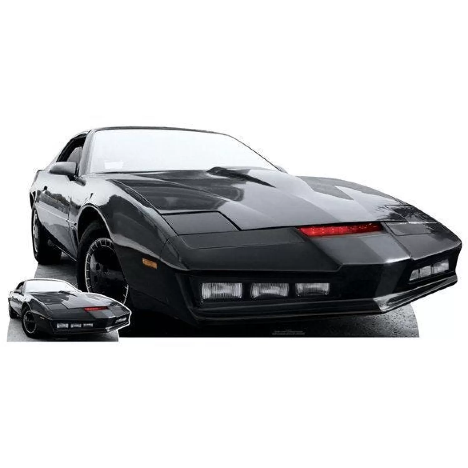 Clearance Party Delights Knight Rider Kitt Car Cardboard Cutout - 194Cm X 94Cm